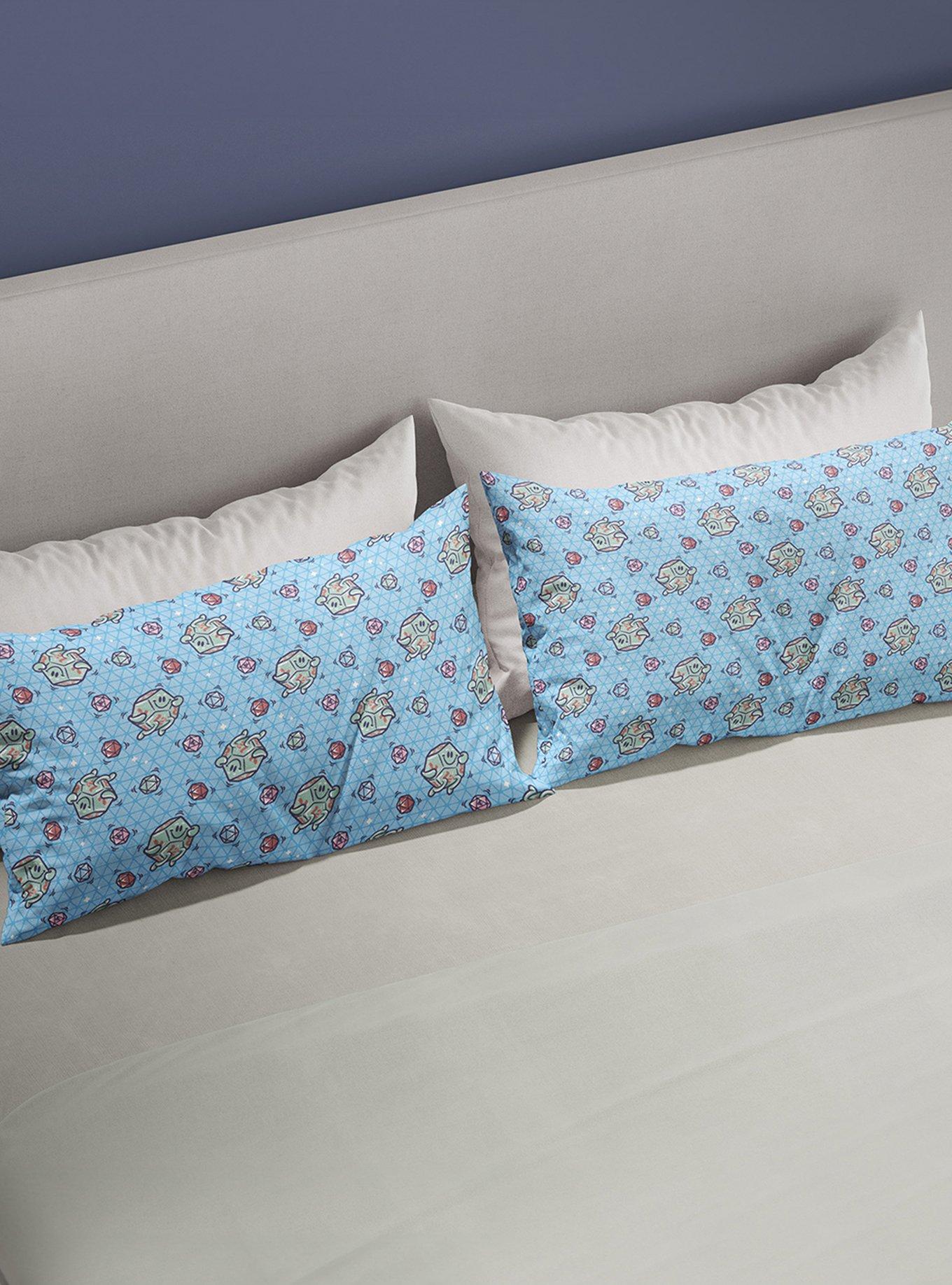 Dungeons & Dragons Funny D20 2 Pack Pillowcase Set