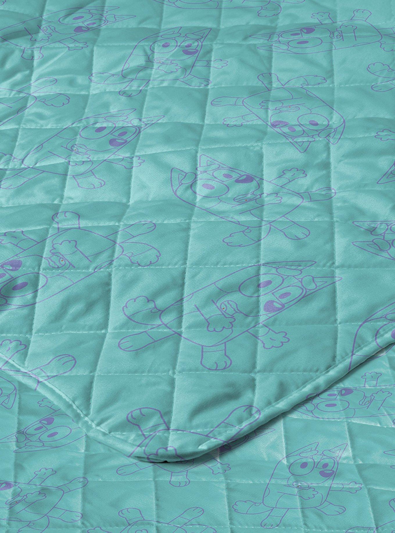 Bluey Bingo Dance Party Quilted Throw Blanket, , hi-res