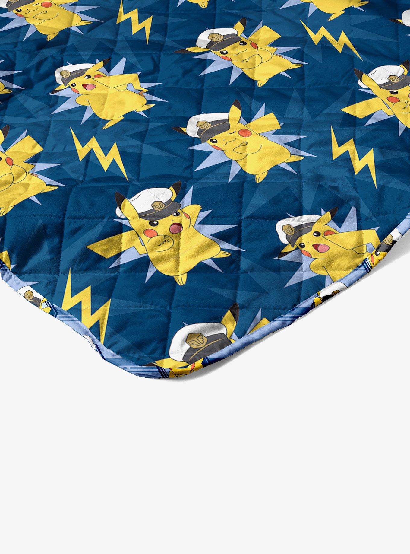 Pok&eacute;mon Electric Captain Quilted Throw Blanket, , hi-res