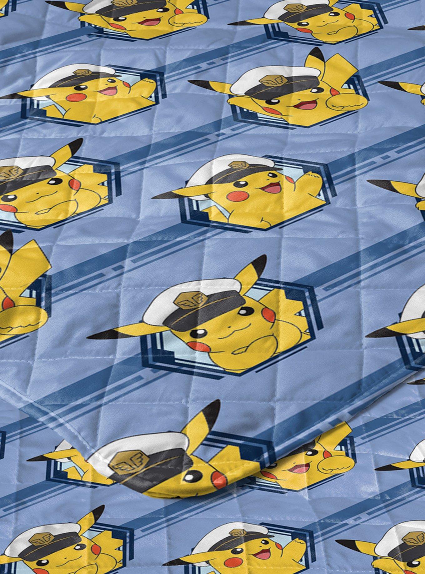 Pok&eacute;mon Electric Captain Quilted Throw Blanket, , alternate