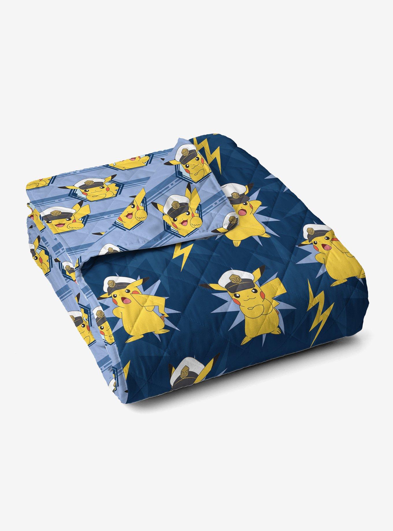 Pok&eacute;mon Electric Captain Quilted Throw Blanket, , alternate