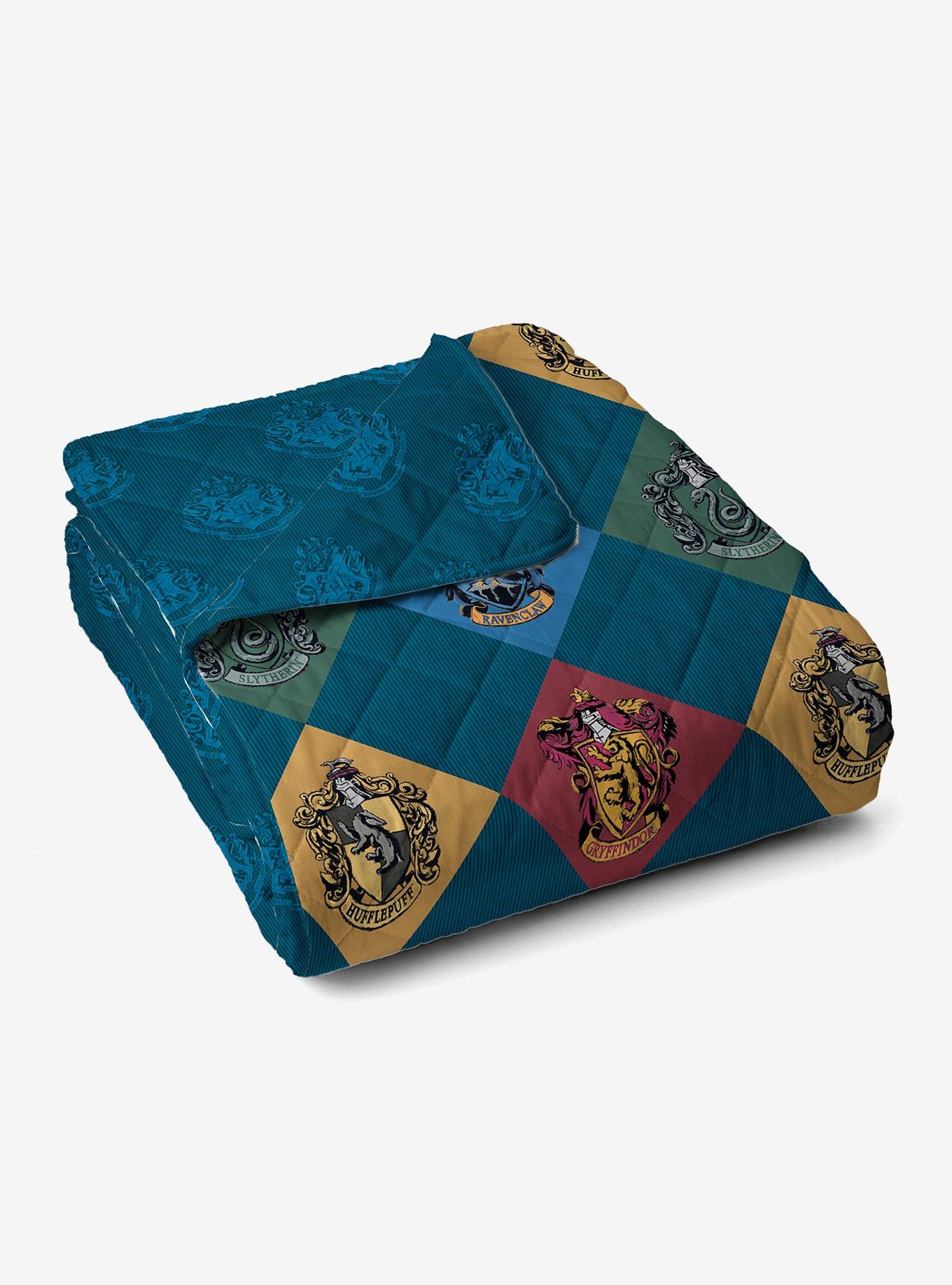 Harry Potter House Crest Sampler Quilted Throw Blanket, , alternate