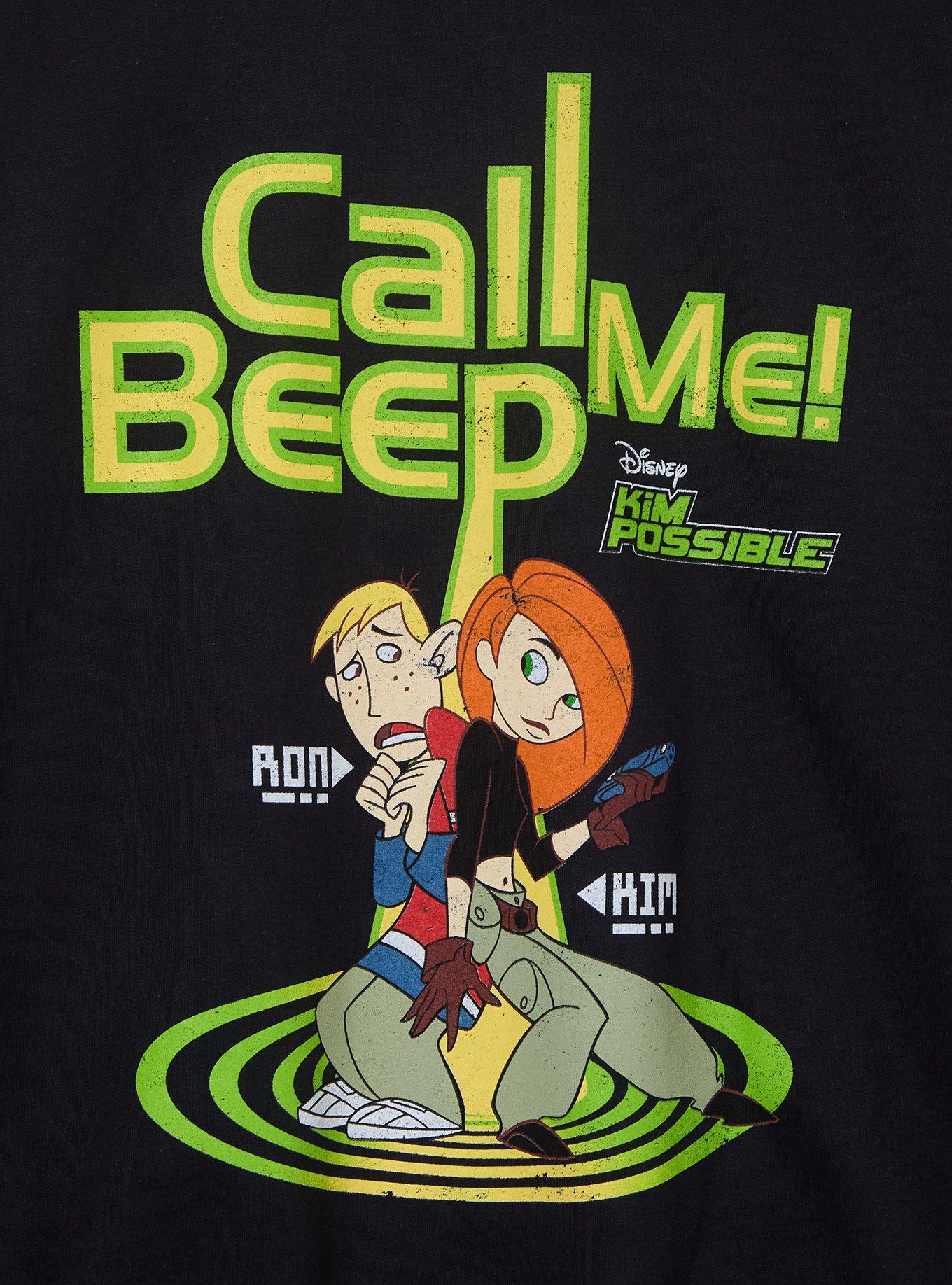 Disney Kim Possible Call Me Beep Me Crewneck &mdash; BoxLunch Exclusive, , hi-res