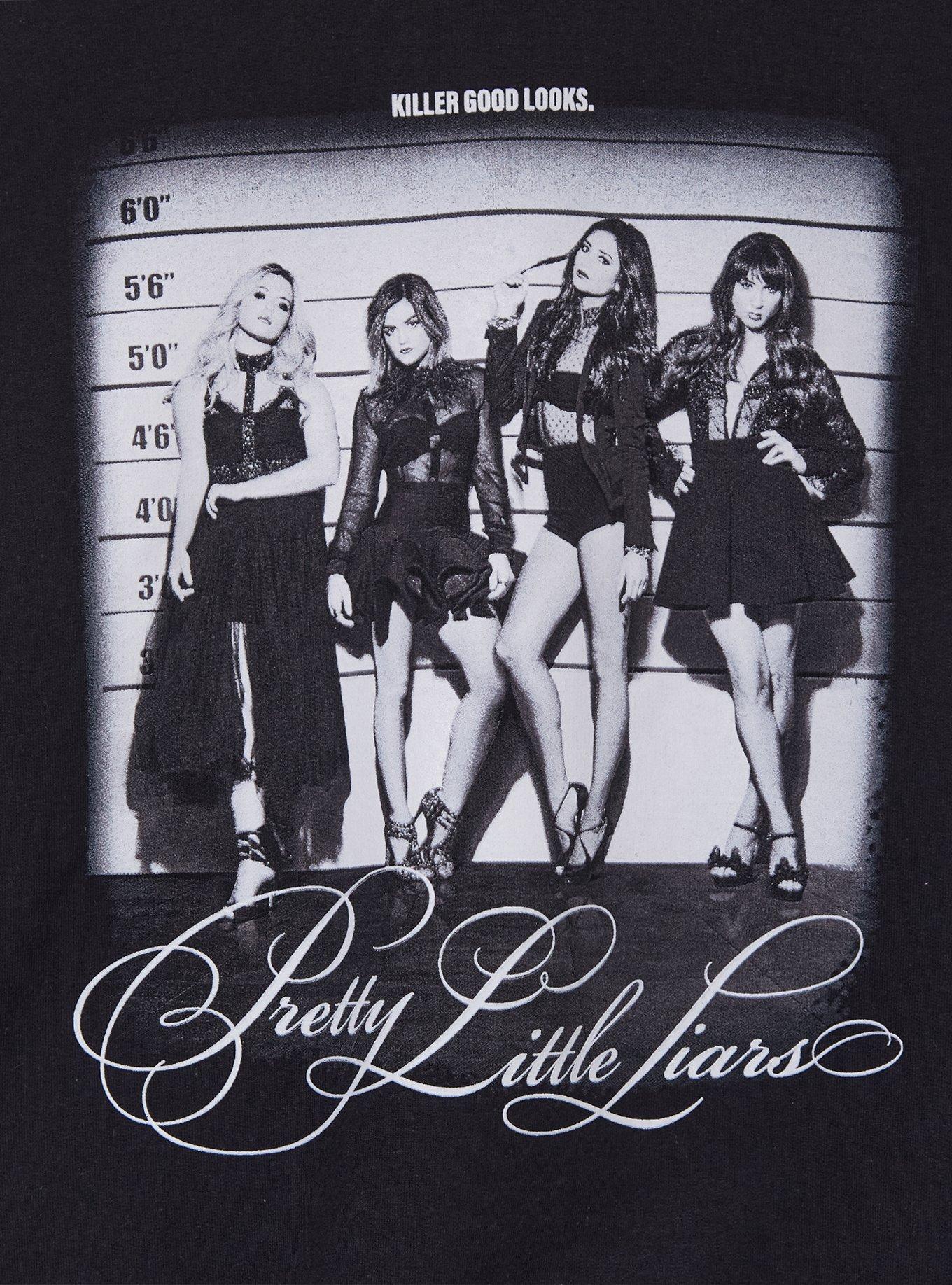 Pretty Little Liars Tonal Group Portrait Crewneck - BoxLunch Exclusive, , hi-res