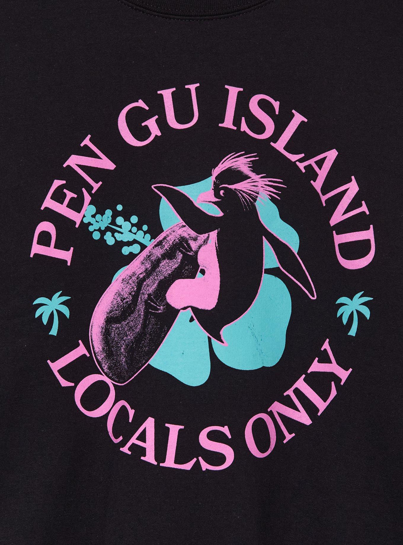 Surf's Up Pen Gu Island Crewneck — BoxLunch Exclusive