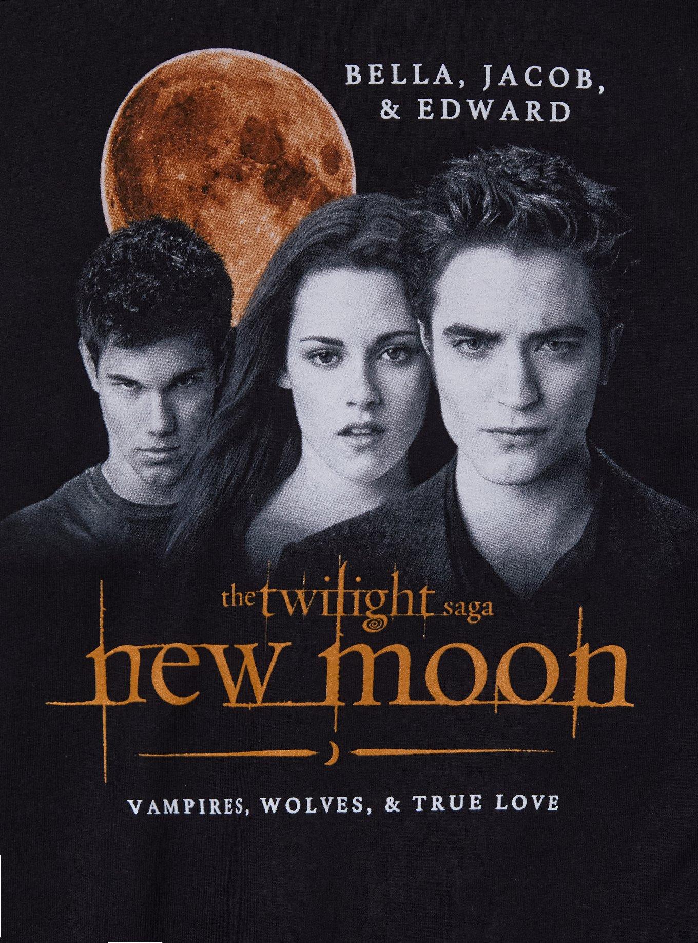 Twilight: New Moon Poster Crewneck - BoxLunch Exclusive, , hi-res