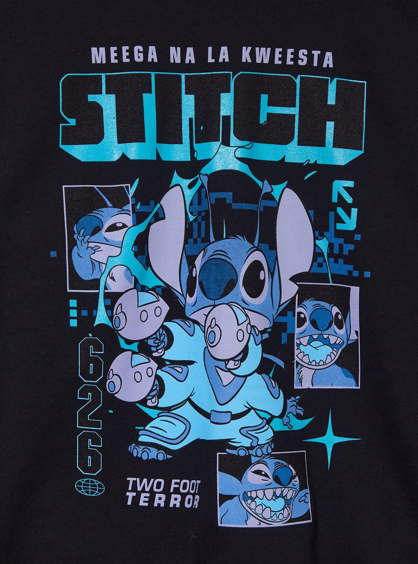 Disney Lilo & Stitch Multi-Portrait Stitch Crewneck - BoxLunch Exclusive, , hi-res