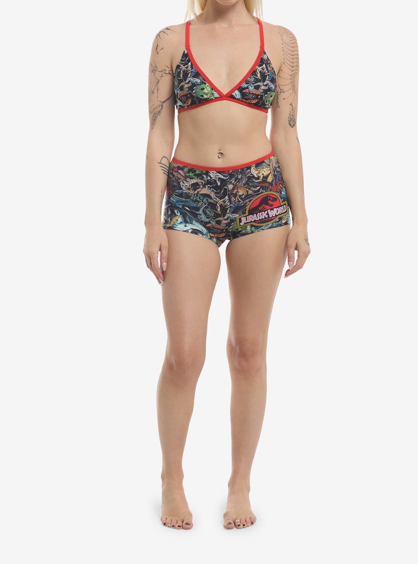 Jurassic World Dinosaurs Bra & Boyshort Panty Set, , hi-res