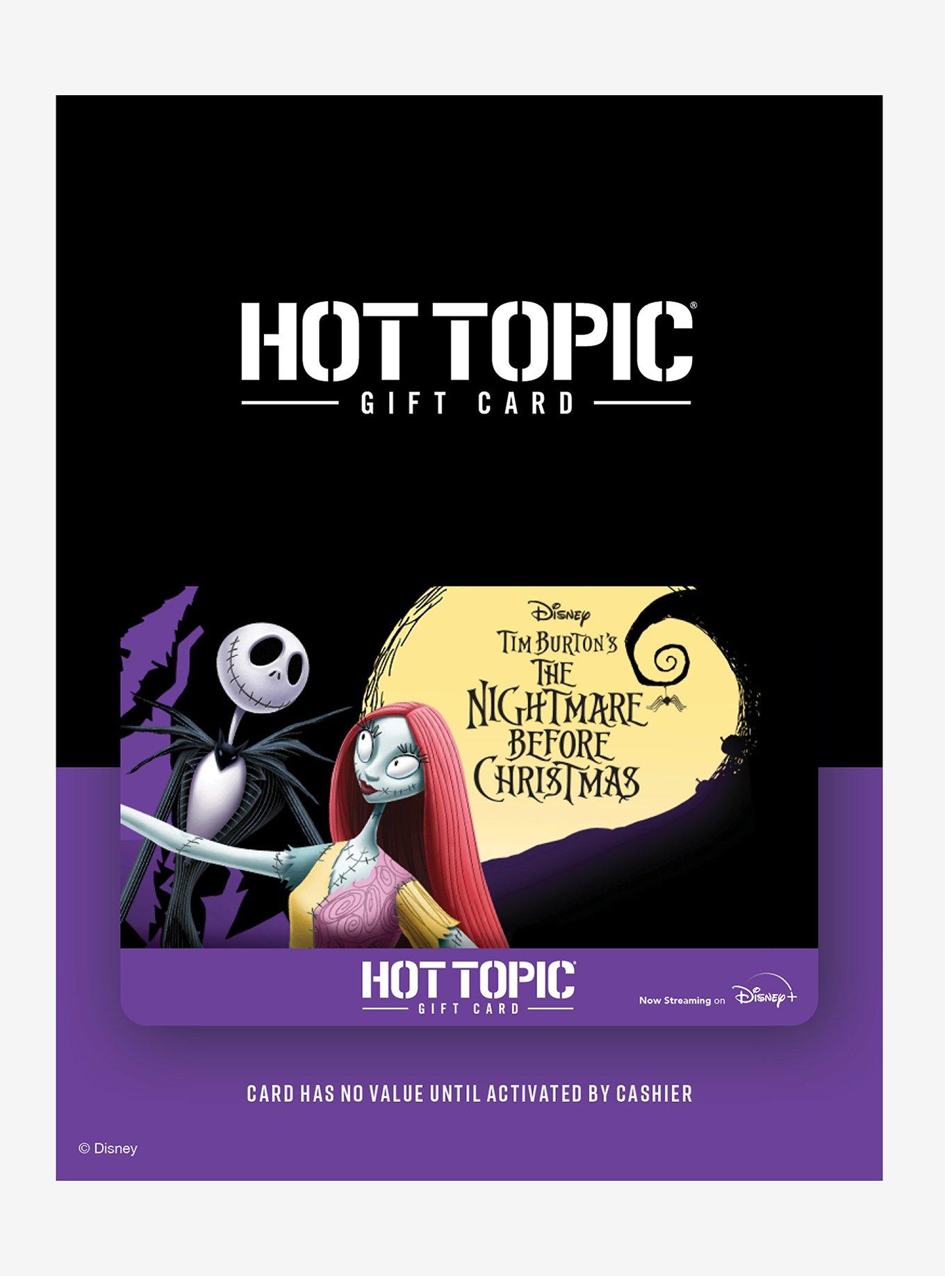 The Nightmare Before Christmas Gift Card, , hi-res
