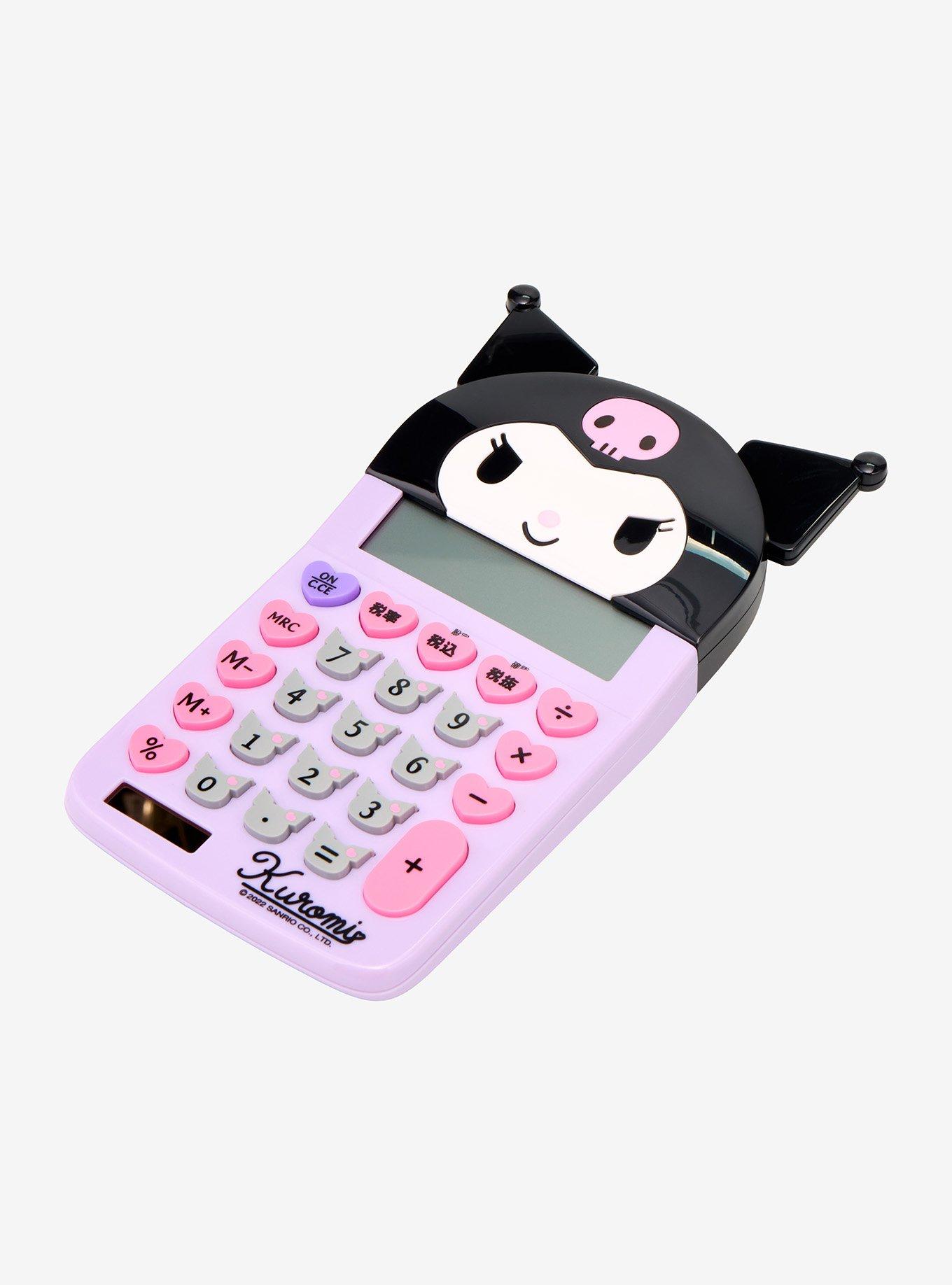 Sanrio Japan Originals Kuromi Figural Calculator, , alternate