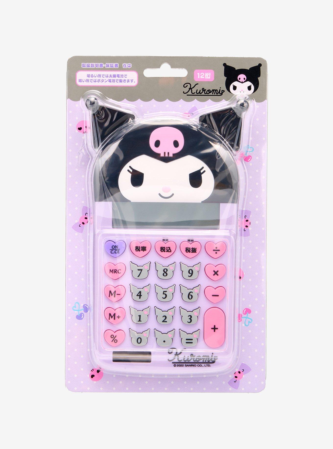 Sanrio Japan Originals Kuromi Figural Calculator, , alternate