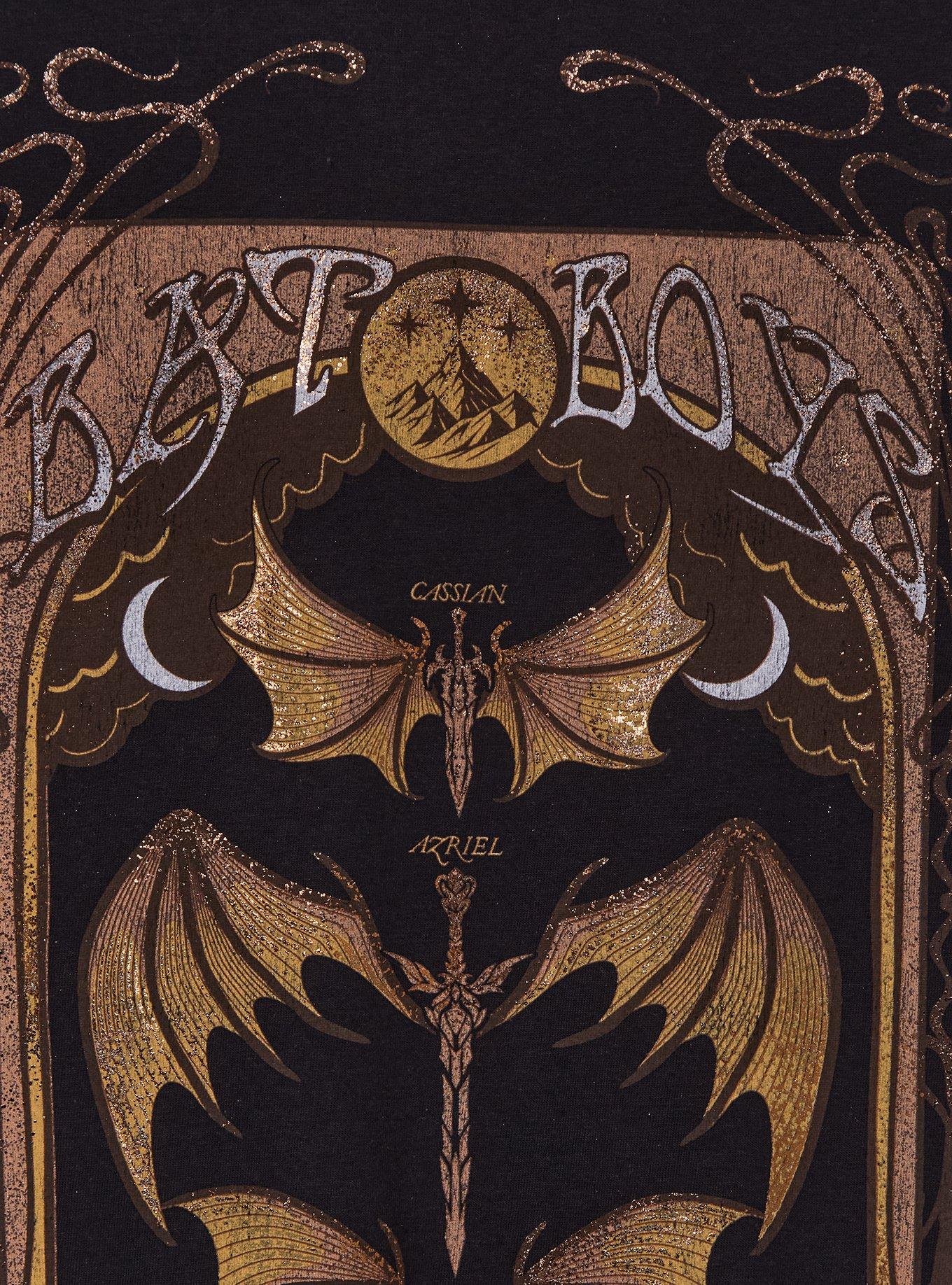 A Court of Thorns and Roses Bat Boys T-Shirt — BoxLunch Exclusive