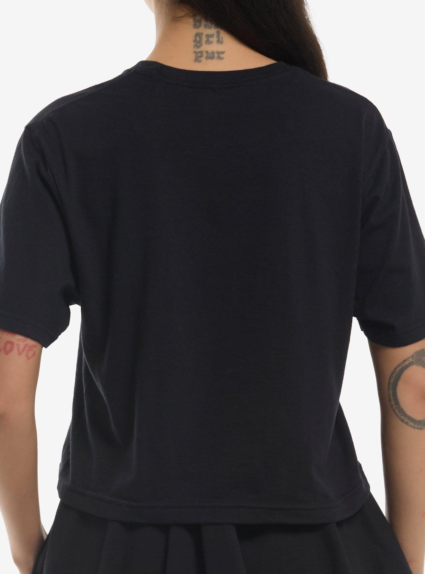 The Twilight Saga Vampire Romance & Chill Girls Crop T-Shirt, PINK, alternate