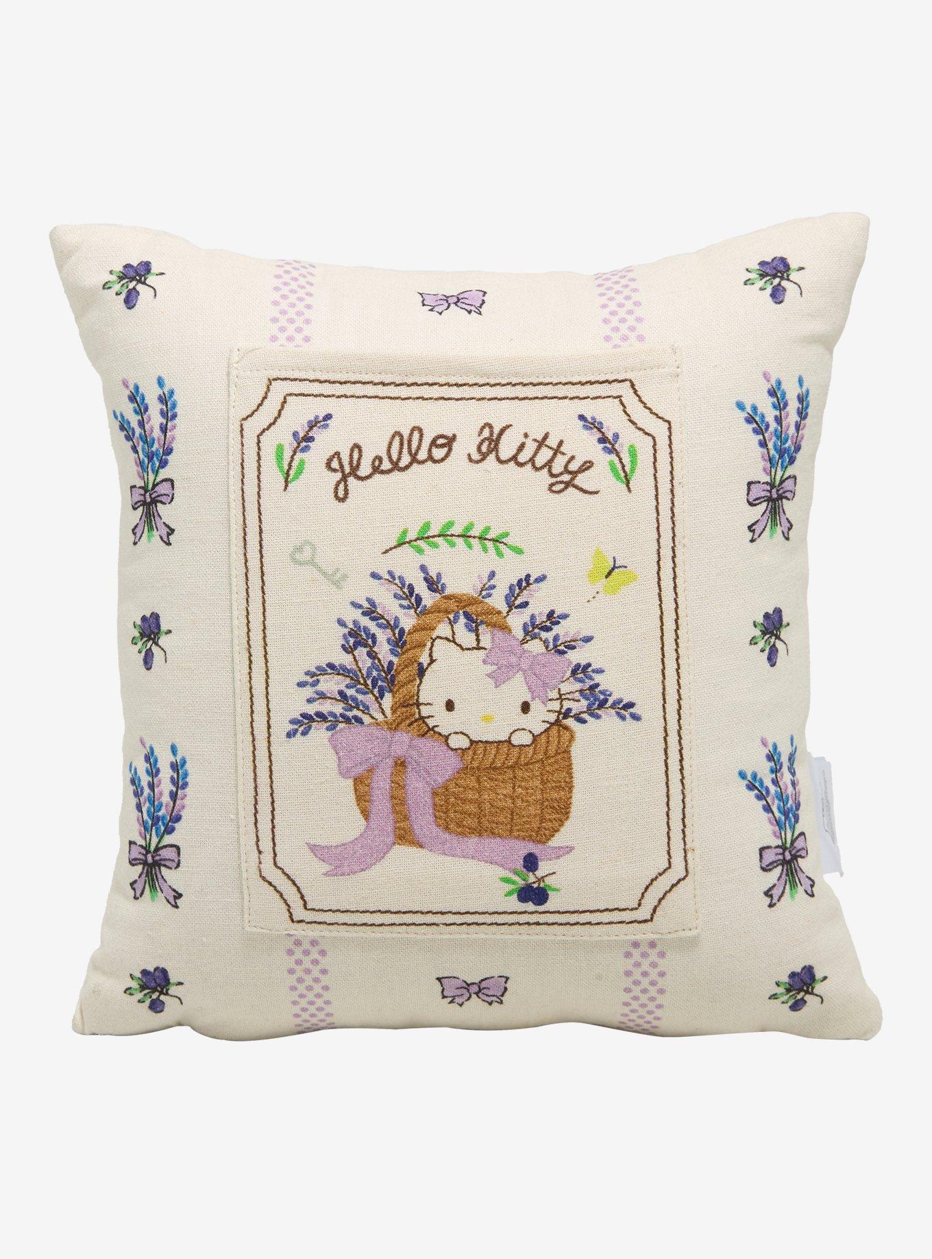 Sanrio Hello Kitty Lavender Mini Pillow &mdash; BoxLunch Exclusive, , hi-res