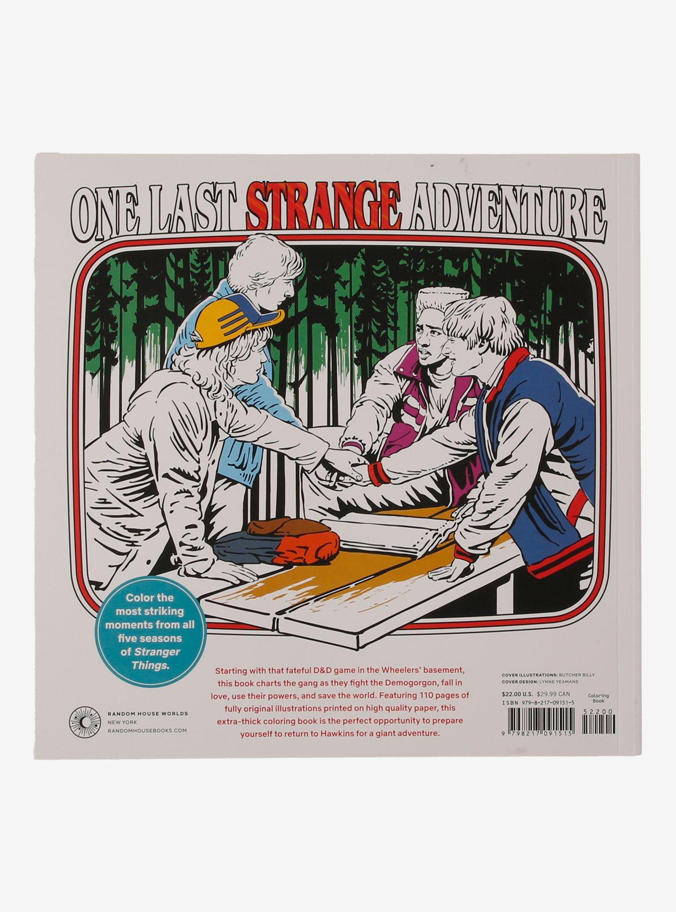 Stranger Things The Complete Coloring Book, , alternate