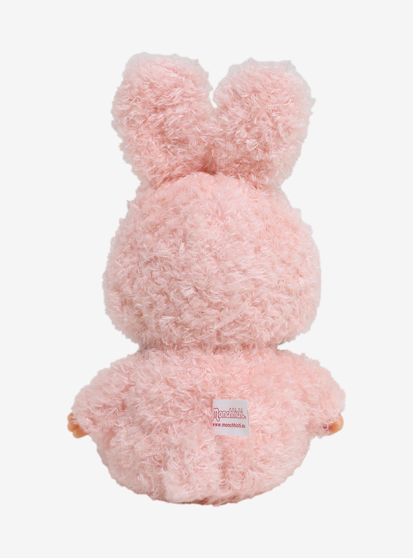 Monchhichi Sitting Bunny Doll, , hi-res