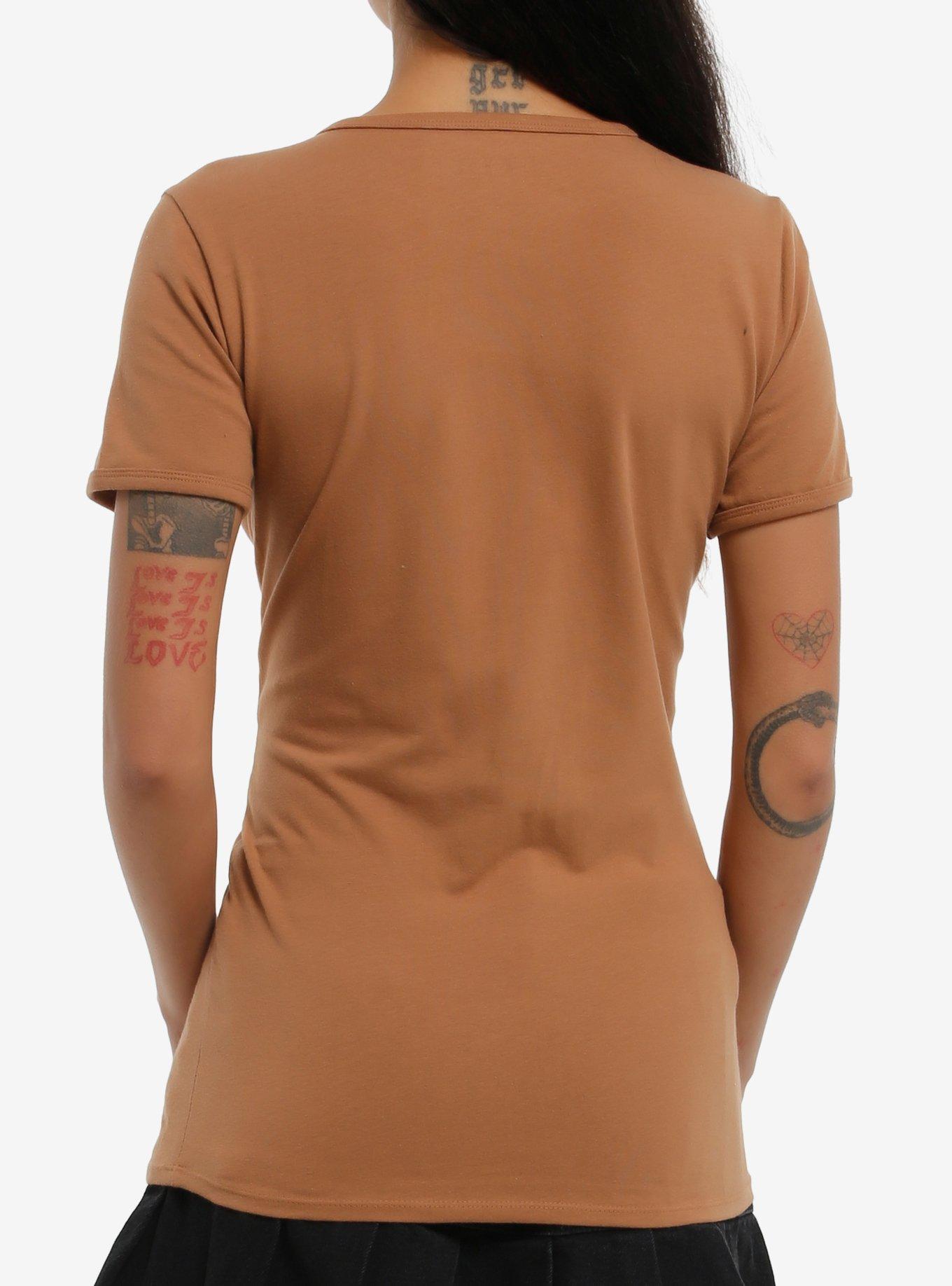 Domo Mustache Face Girls T-Shirt, MULTI, alternate