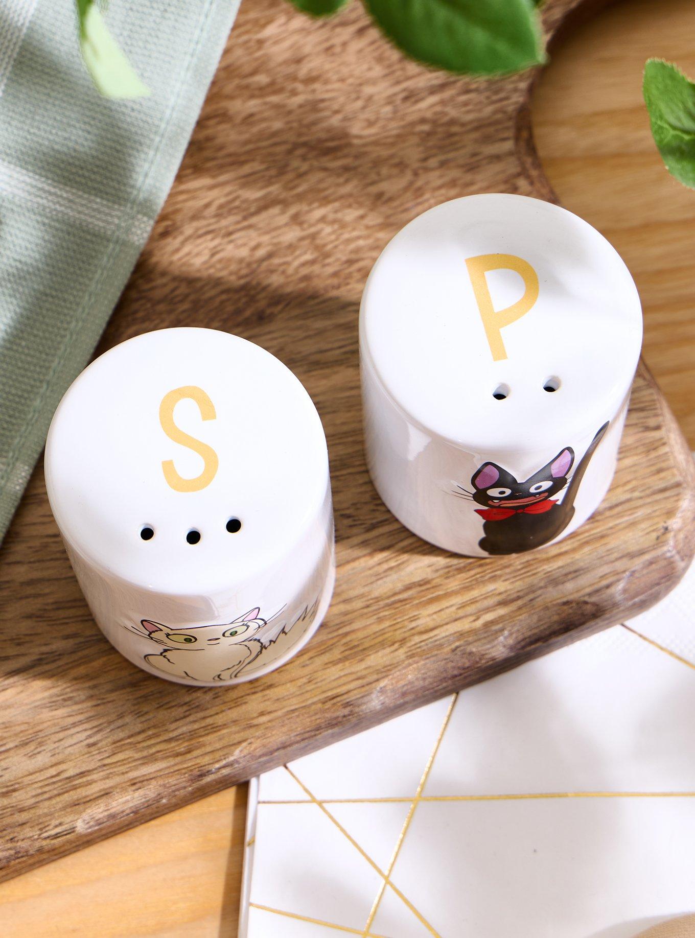 Studio Ghibli&reg; Kiki's Delivery Service Jiji & Lily Salt and Pepper Shaker Set - BoxLunch Exclusive, , alternate - view 3