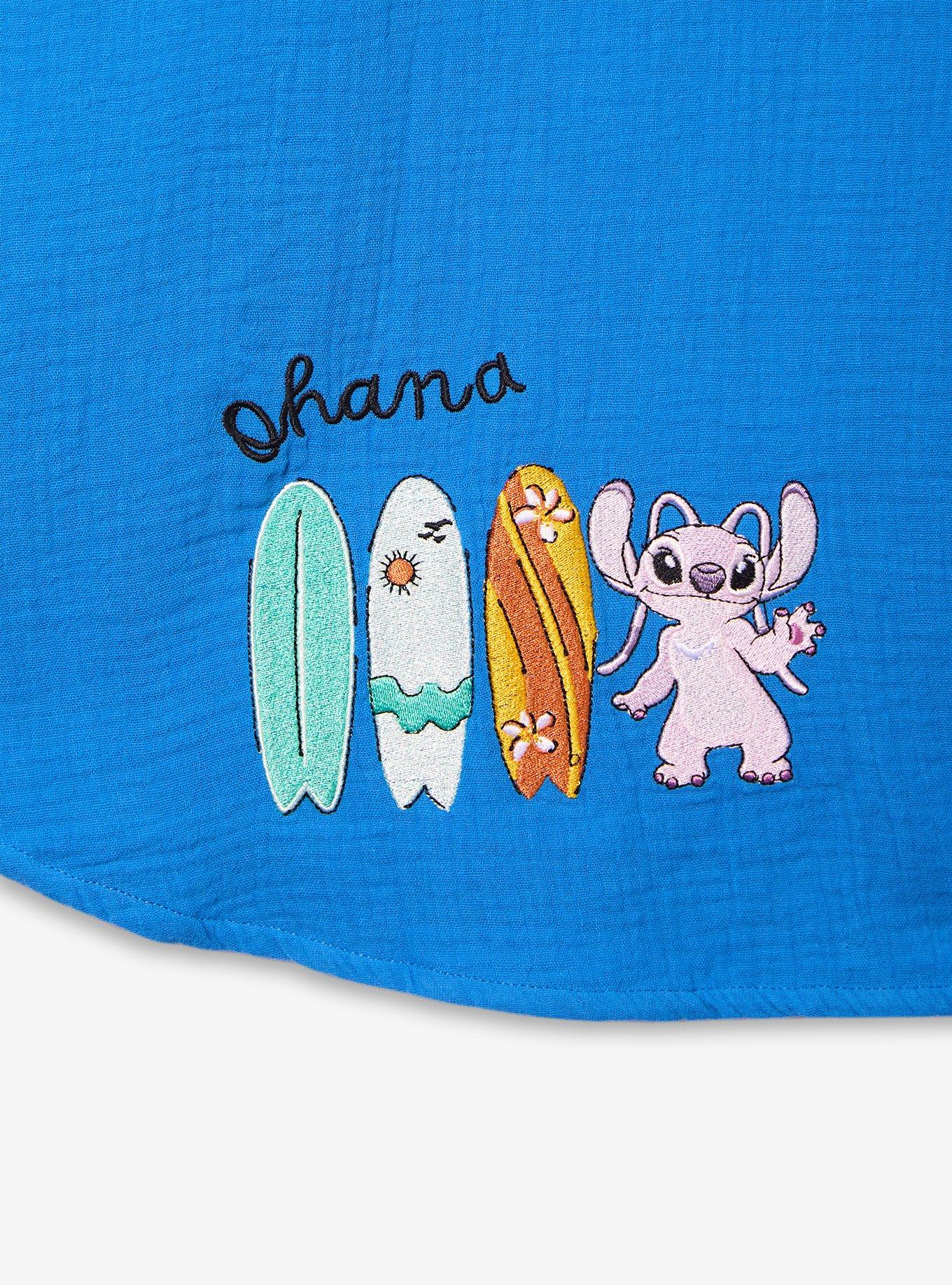 Disney Lilo & Stitch Travel Women's Long Sleeve Button-Up — BoxLunch Exclusive
