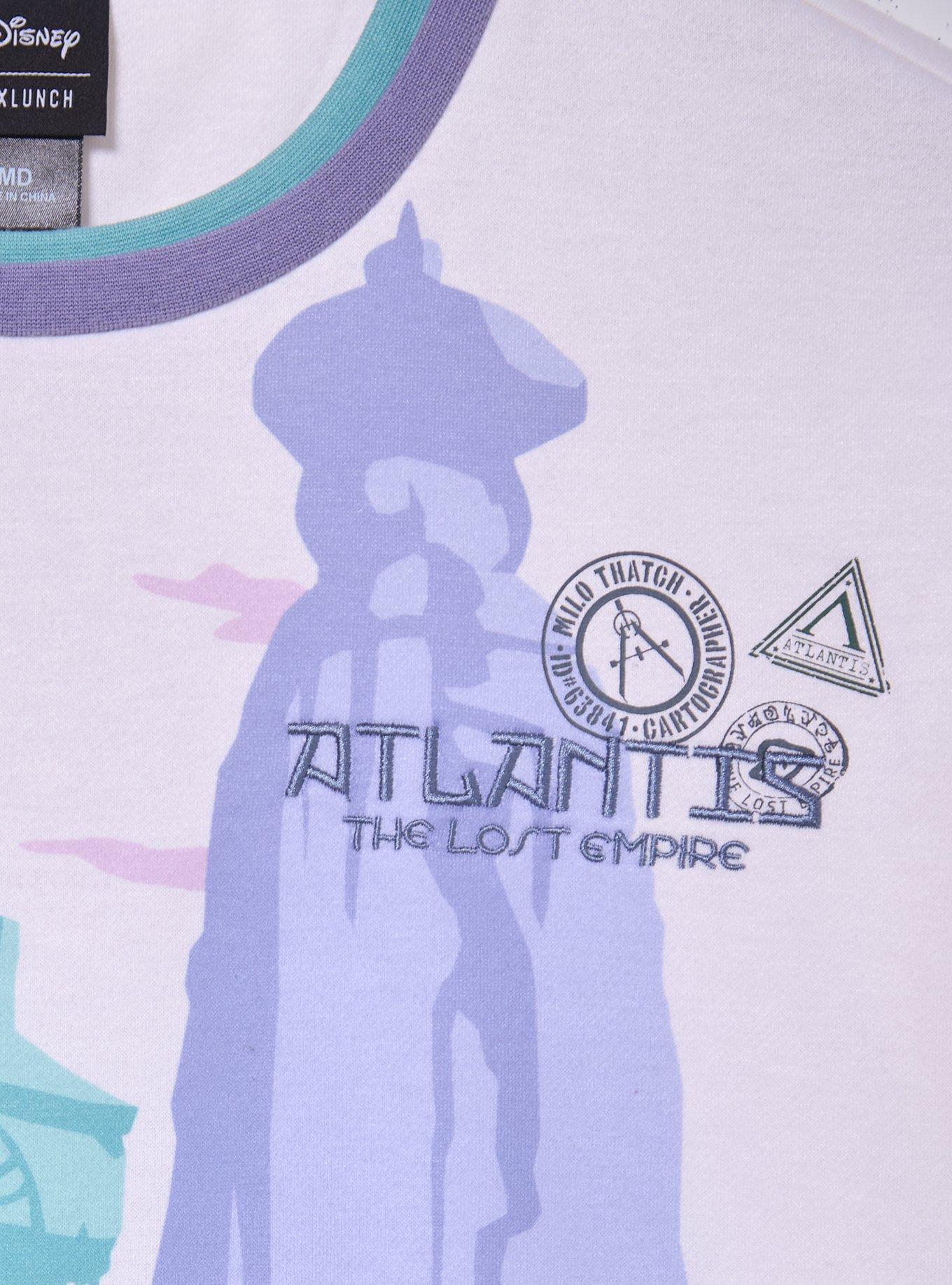 Disney Atlantis: The Lost Empire Tonal Scene Women's Crewneck - BoxLunch Exclusive, MULTI, alternate - view 3