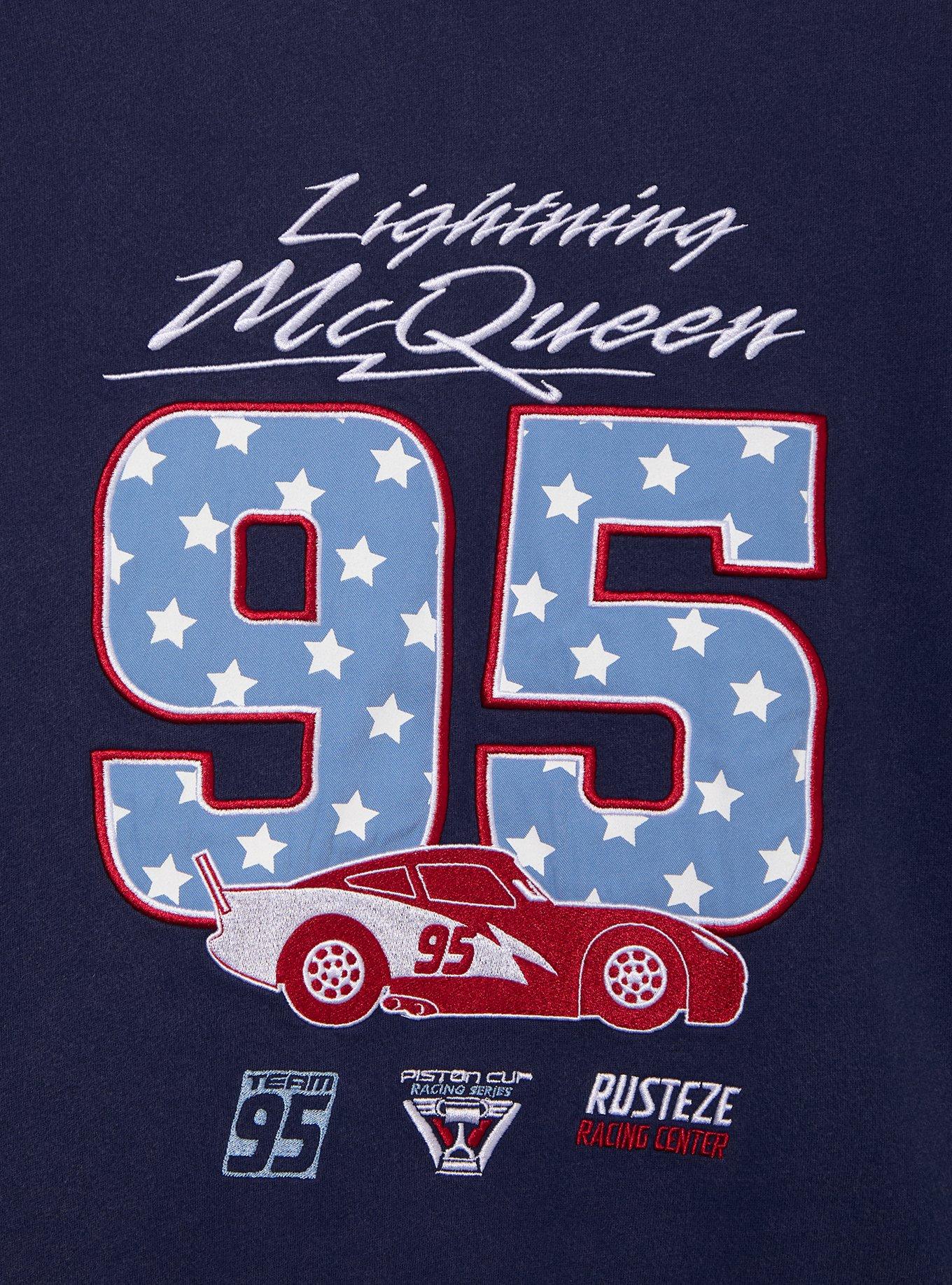Disney Pixar Cars Lightning McQueen Americana Crewneck - BoxLunch Exclusive, , hi-res