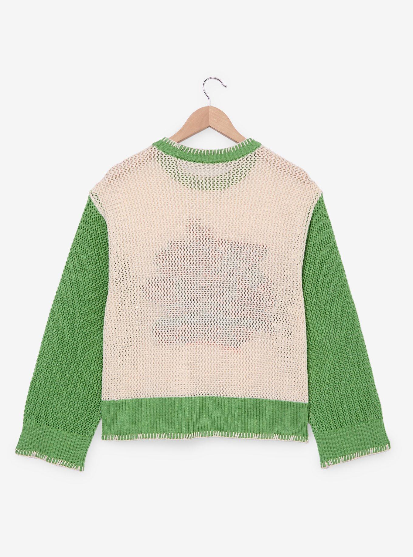 Disney Moana Pua & Hei Hei Women's Open Knit Sweater &mdash; BoxLunch Exclusive, , hi-res