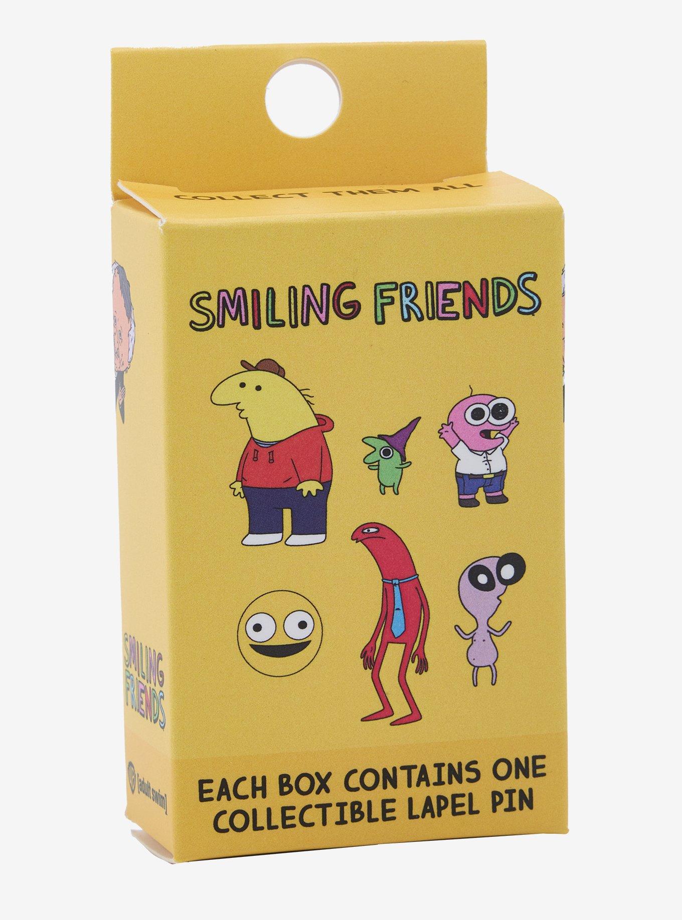 Smiling Friends Character Blind Box Enamel Pin Hot Topic Exclusive, , hi-res