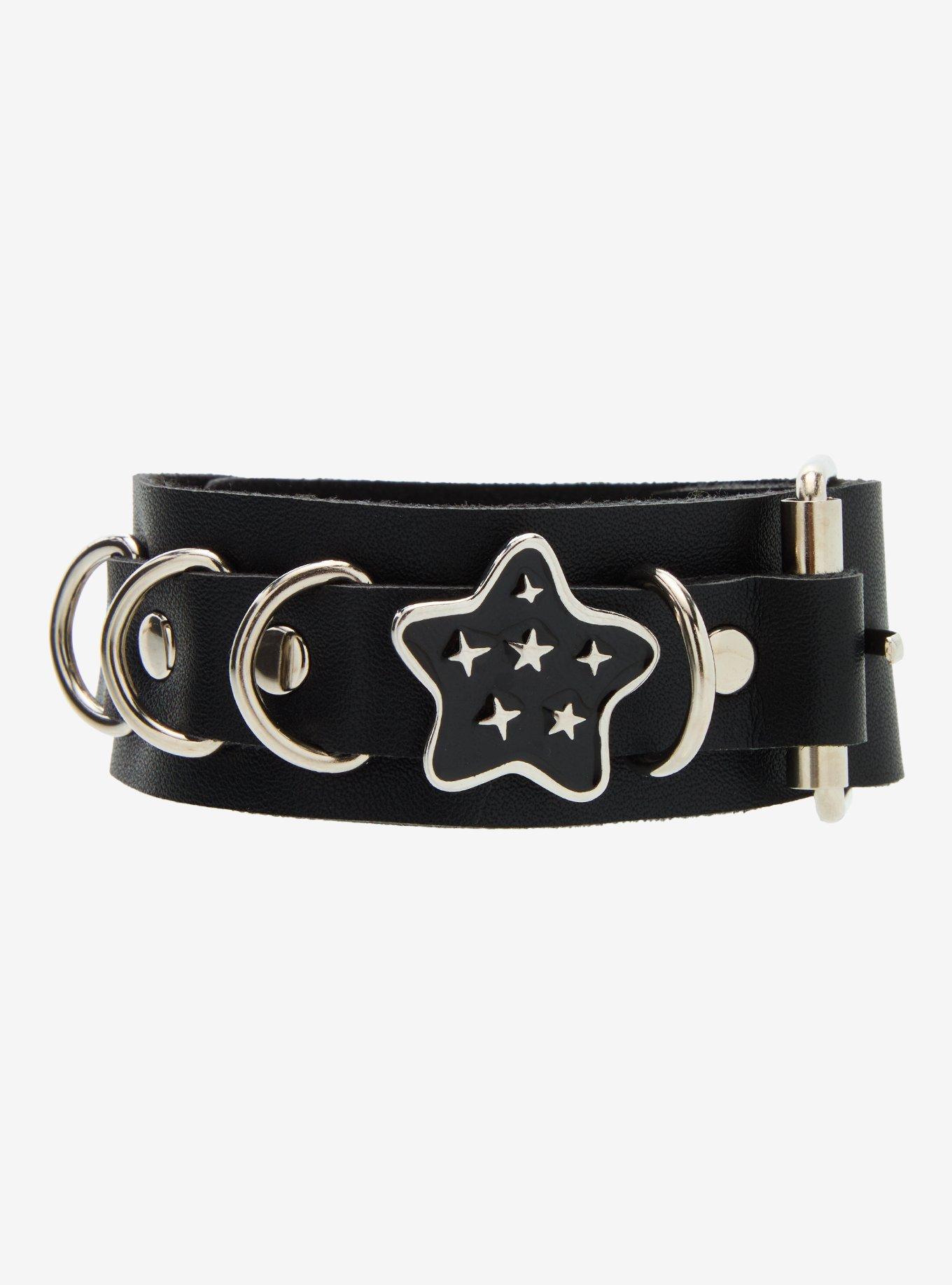 Social Collision Star Buckle Cuff Bracelet, , hi-res