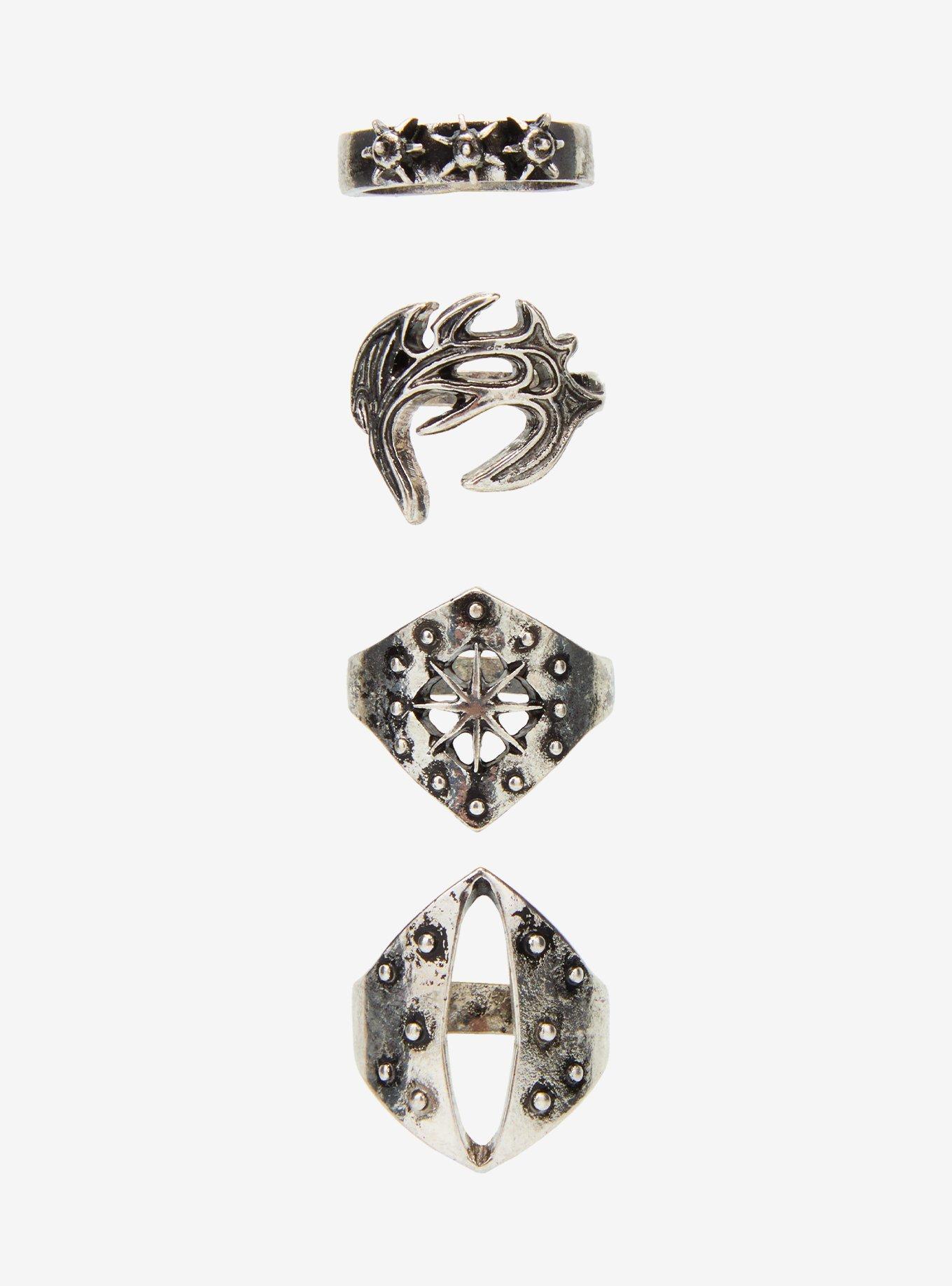 Medieval Armor Ring Set, , hi-res