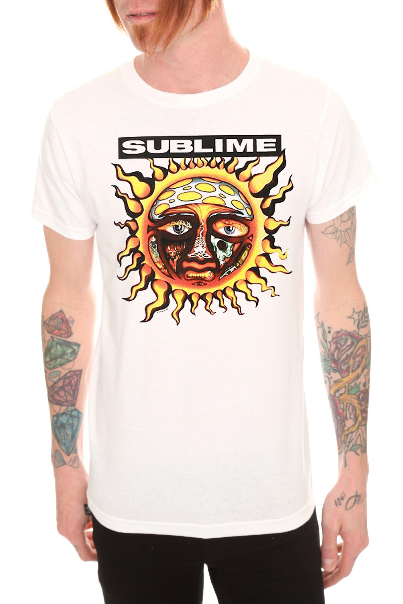 Sublime Sun Logo T-Shirt, WHITE, alternate
