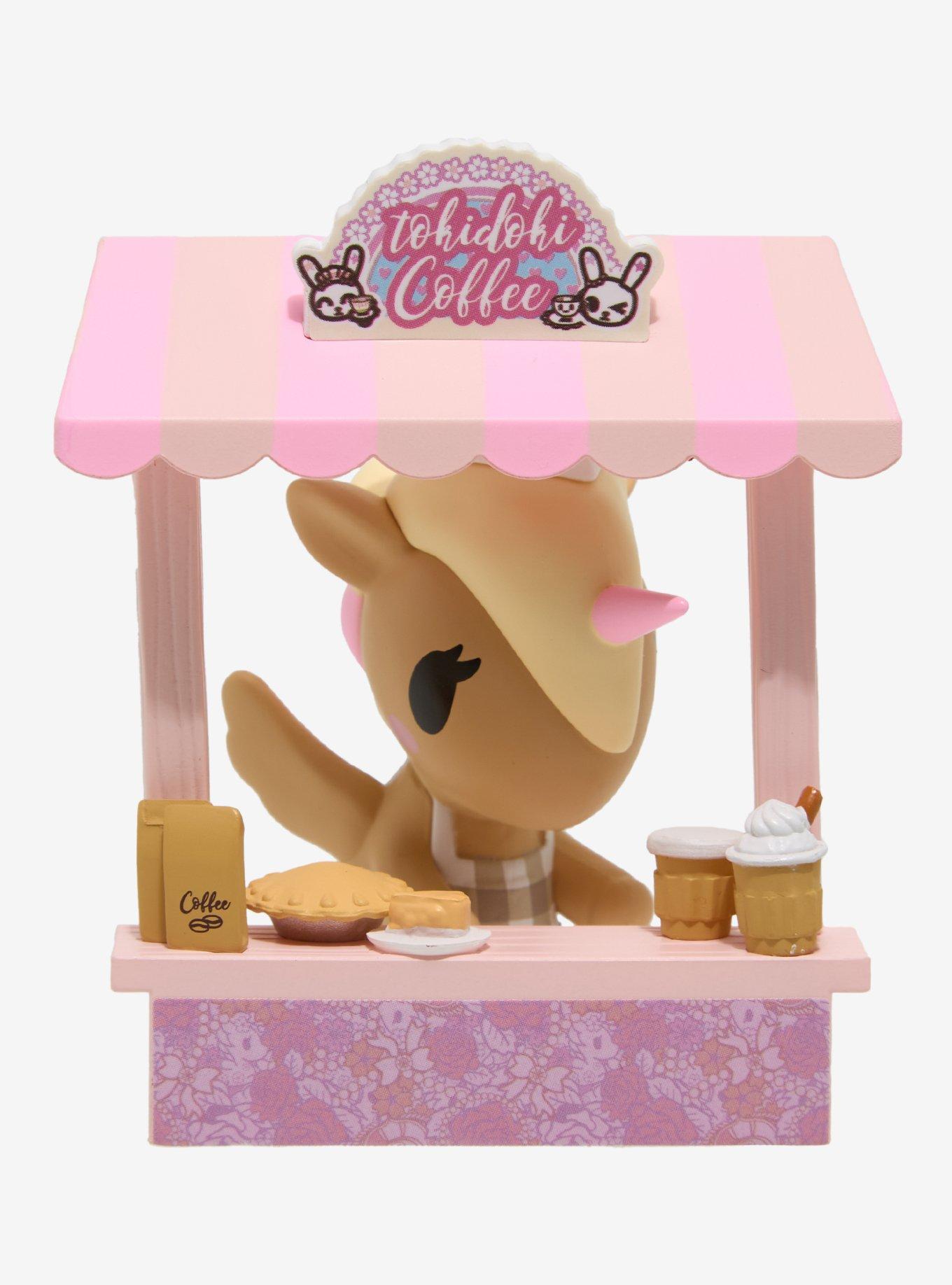 tokidoki Unicorno Farmers Market Cafe Cuties Coffee Bar Vinyl Figure, , hi-res