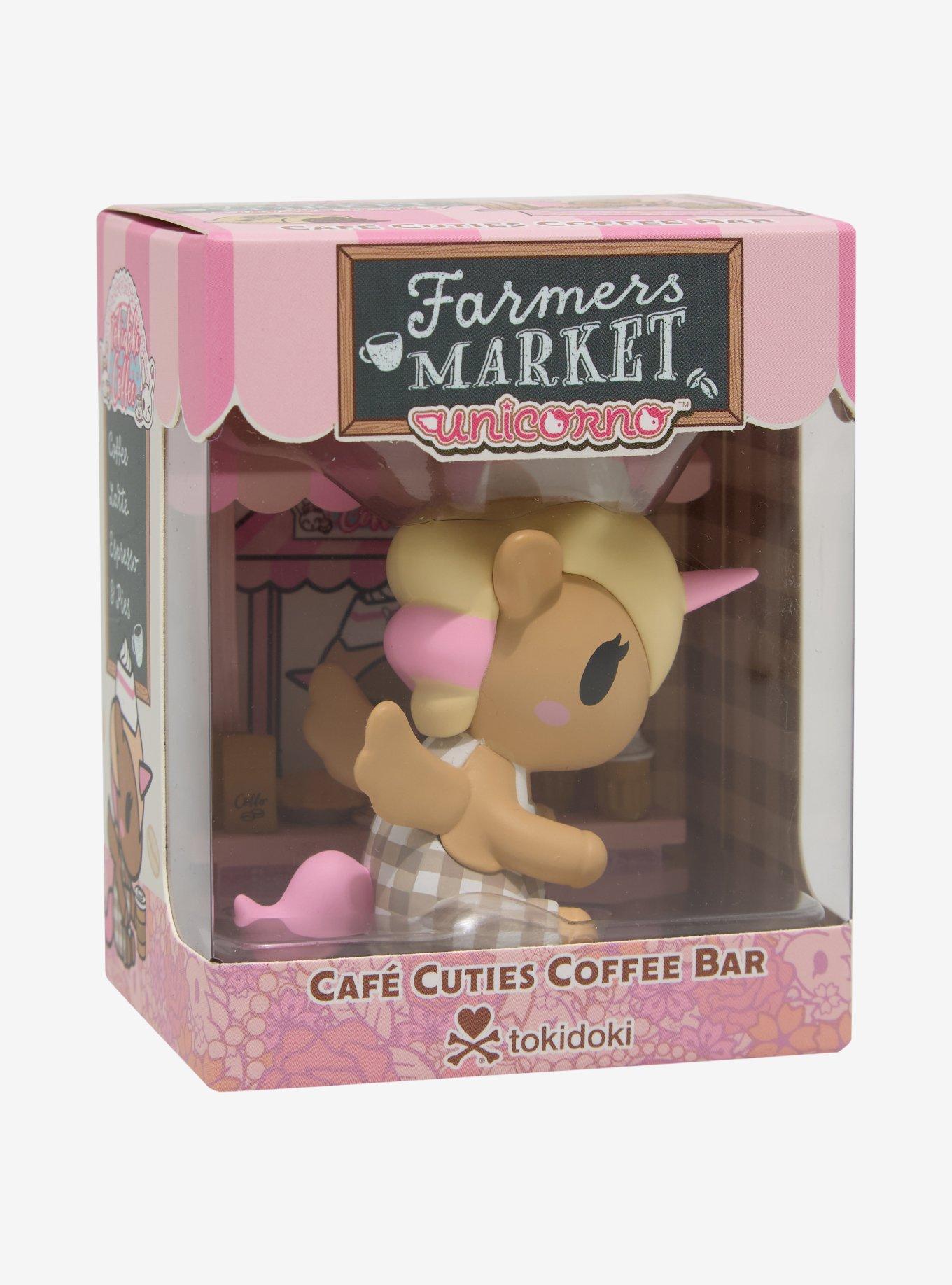 tokidoki Unicorno Farmers Market Cafe Cuties Coffee Bar Vinyl Figure, , alternate