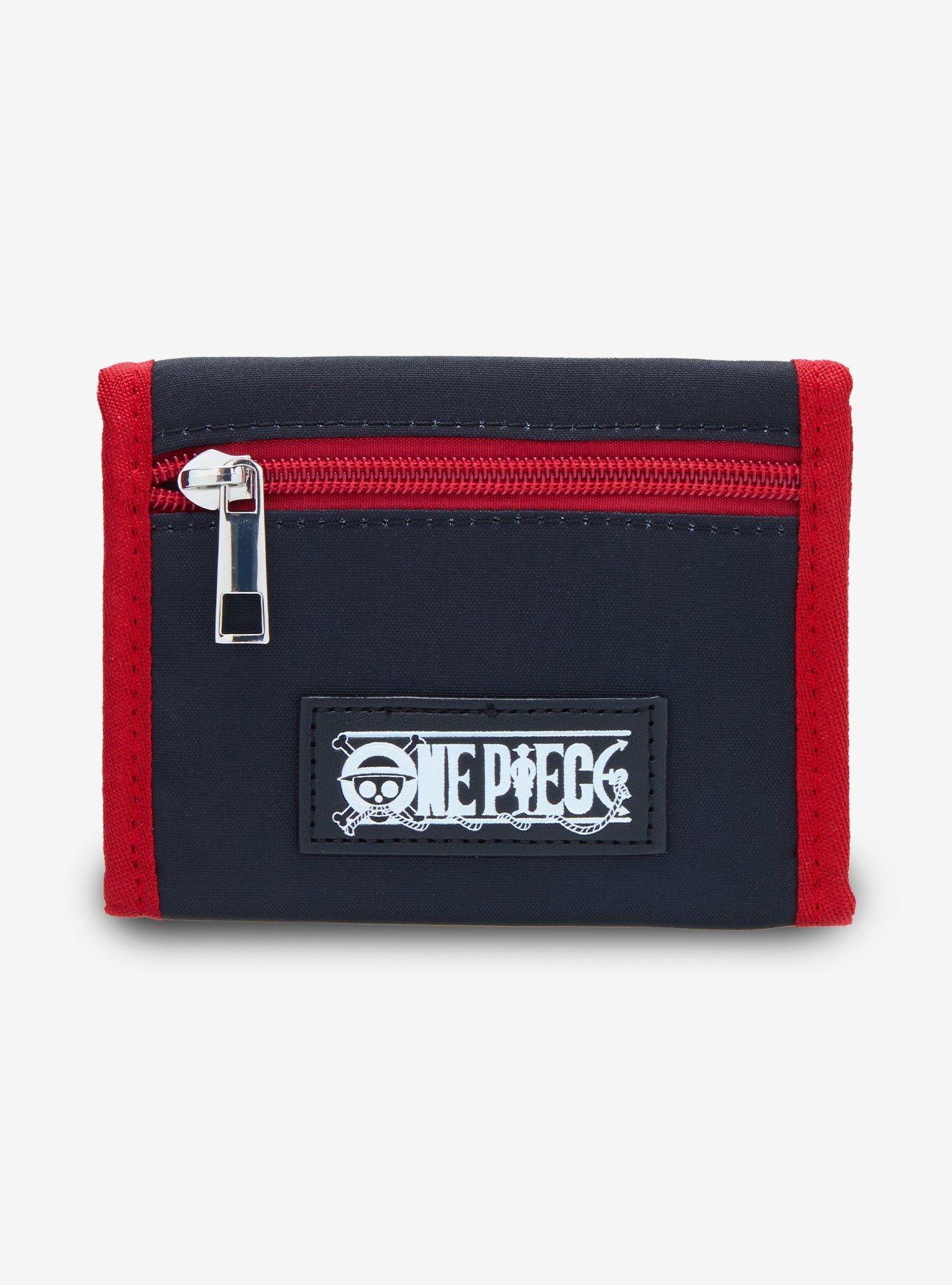 Her Universe One Piece Luffy Jolly Roger Wallet, , alternate