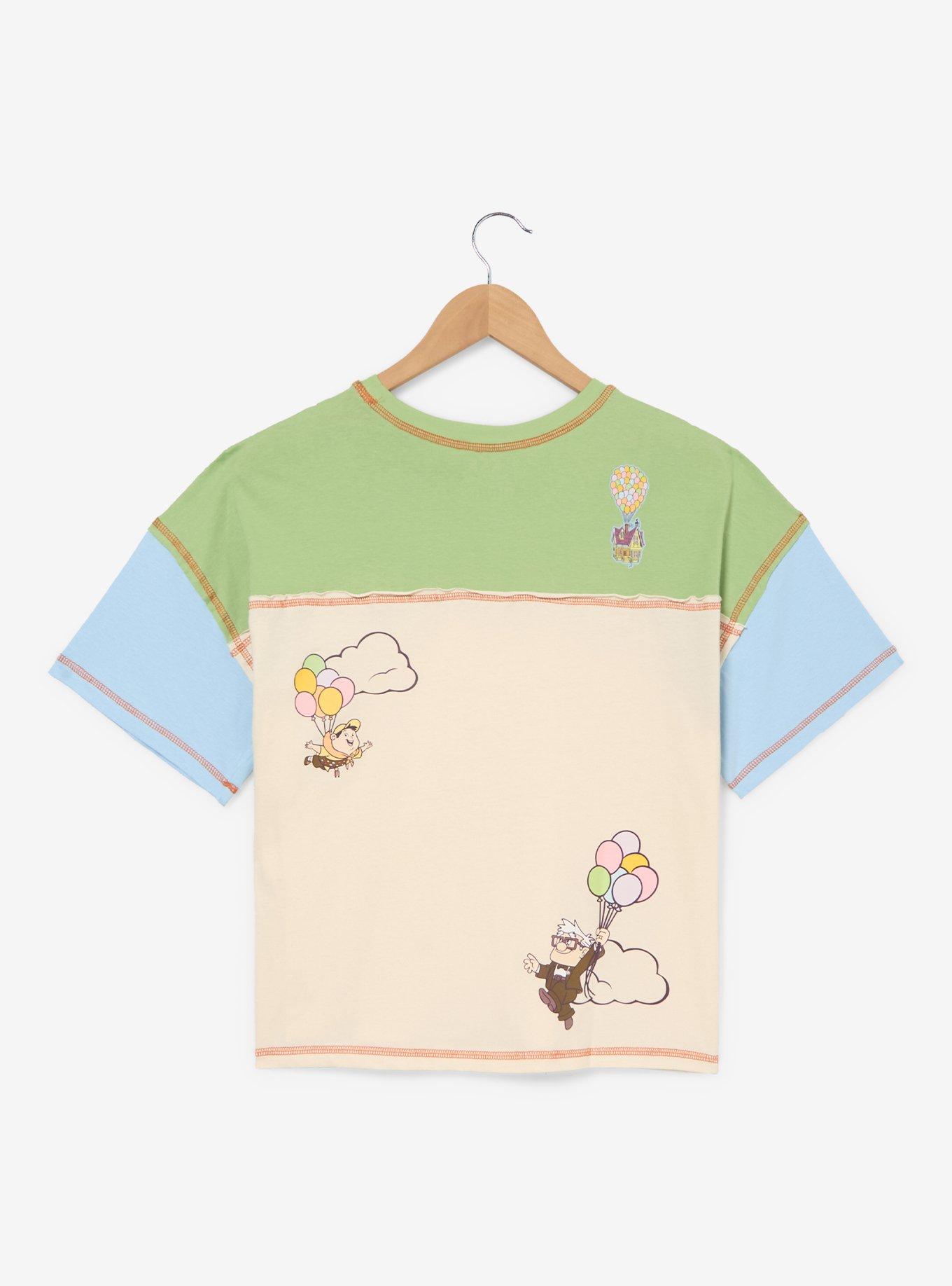 Disney Pixar Up Color Block Patches Women's T-Shirt - BoxLunch Exclusive, , hi-res