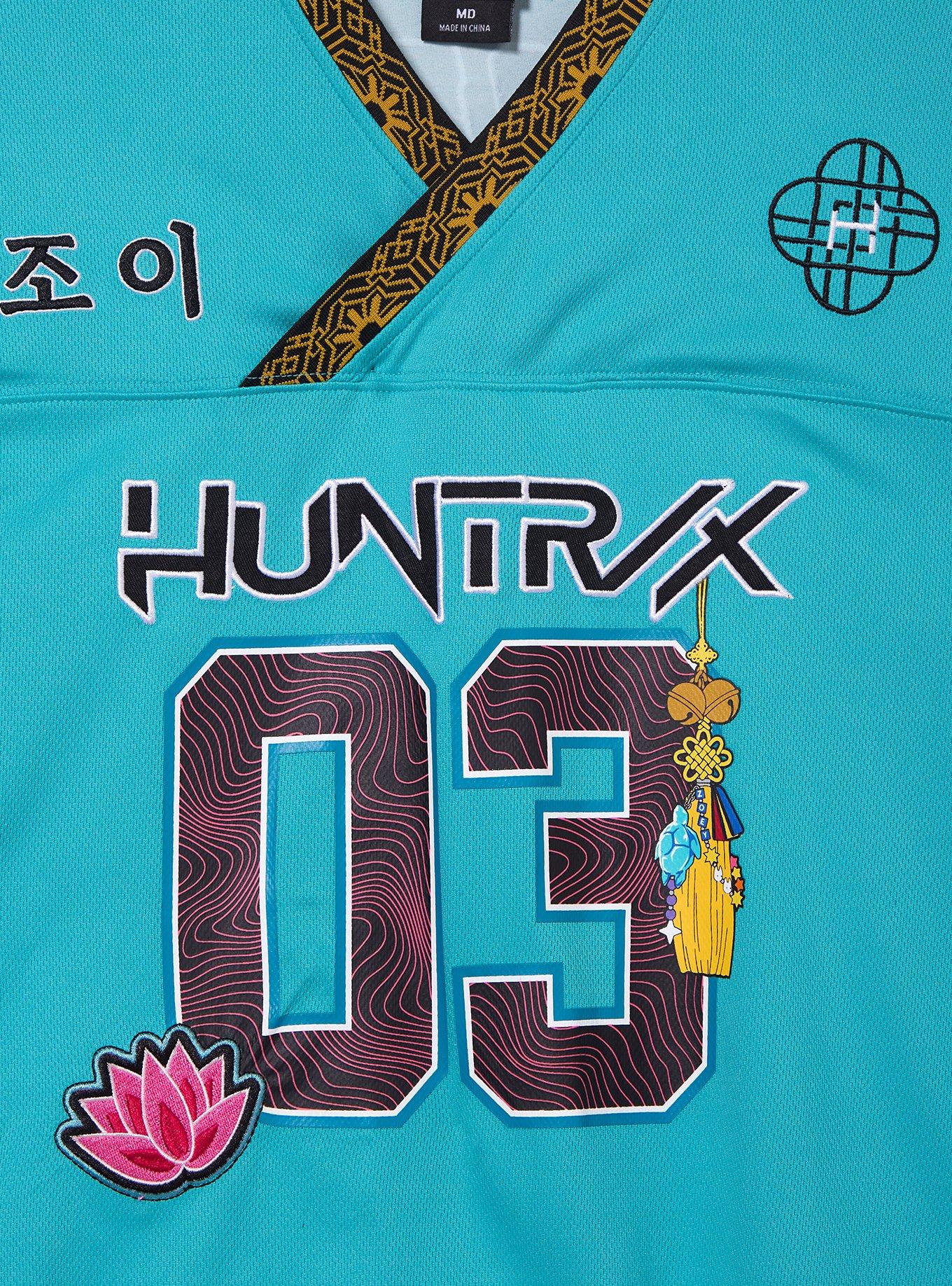 KPop Demon Hunters Zoey Women's Cropped Football Jersey - BoxLunch Exclusive, , alternate