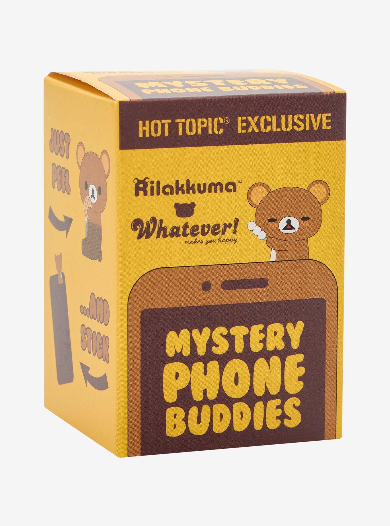 Whatever! Makes You Happy Rilakkuma Blind Box Phone Buddy Hot Topic Exclusive, , hi-res