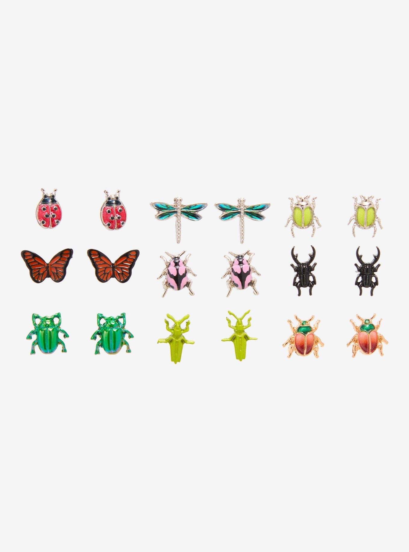 Thorn & Fable Bug Collector Stud Earring Set, , hi-res