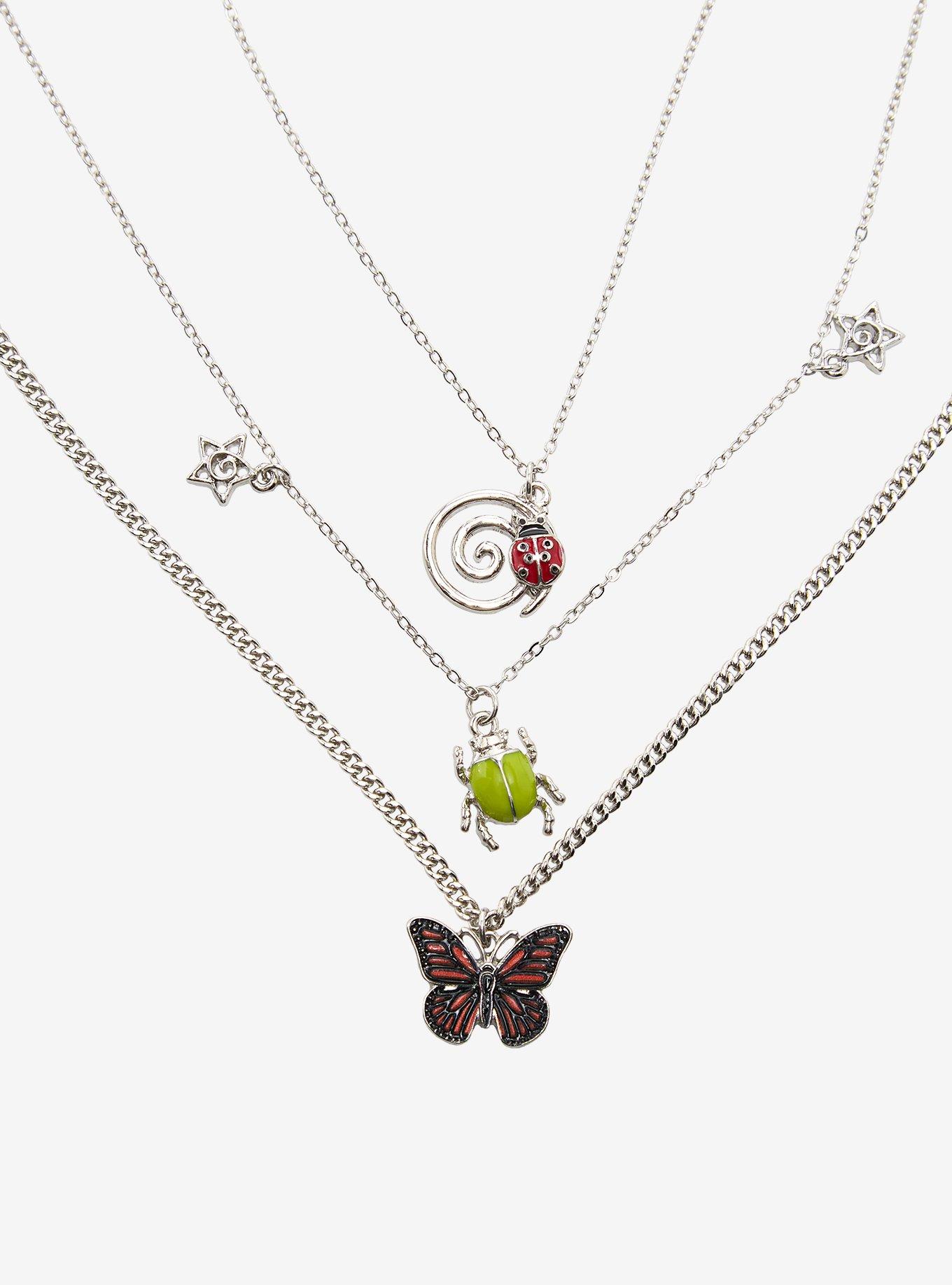 Thorn & Fable Bug Necklace Set, , alternate