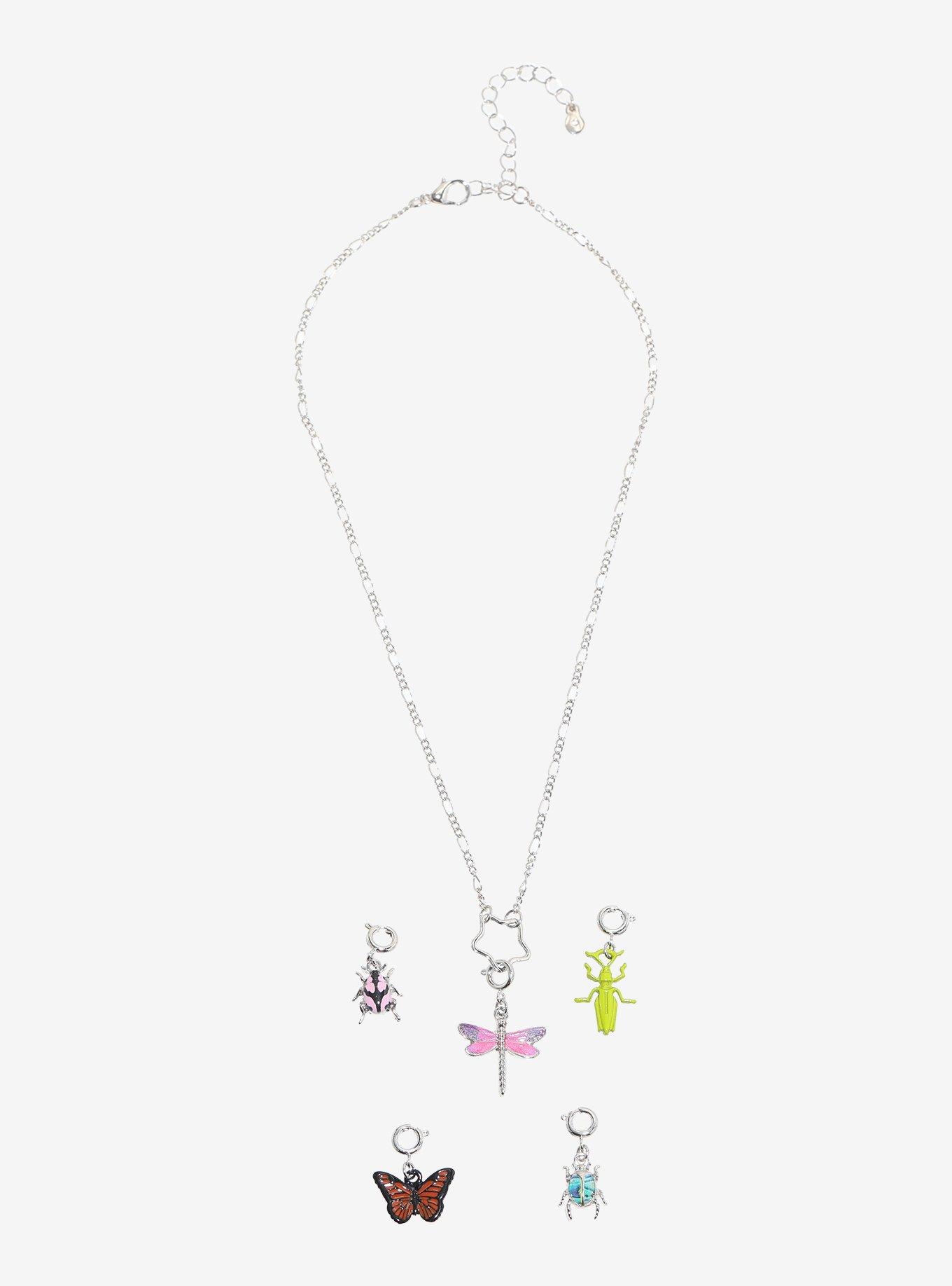 Thorn & Fable Bug Collector Necklace Charm Set, , hi-res