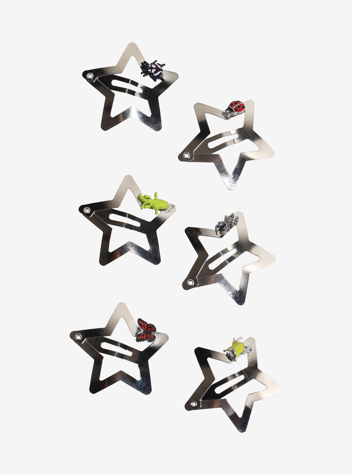 Thorn & Fable Bug Star Hair Clip Set, , hi-res