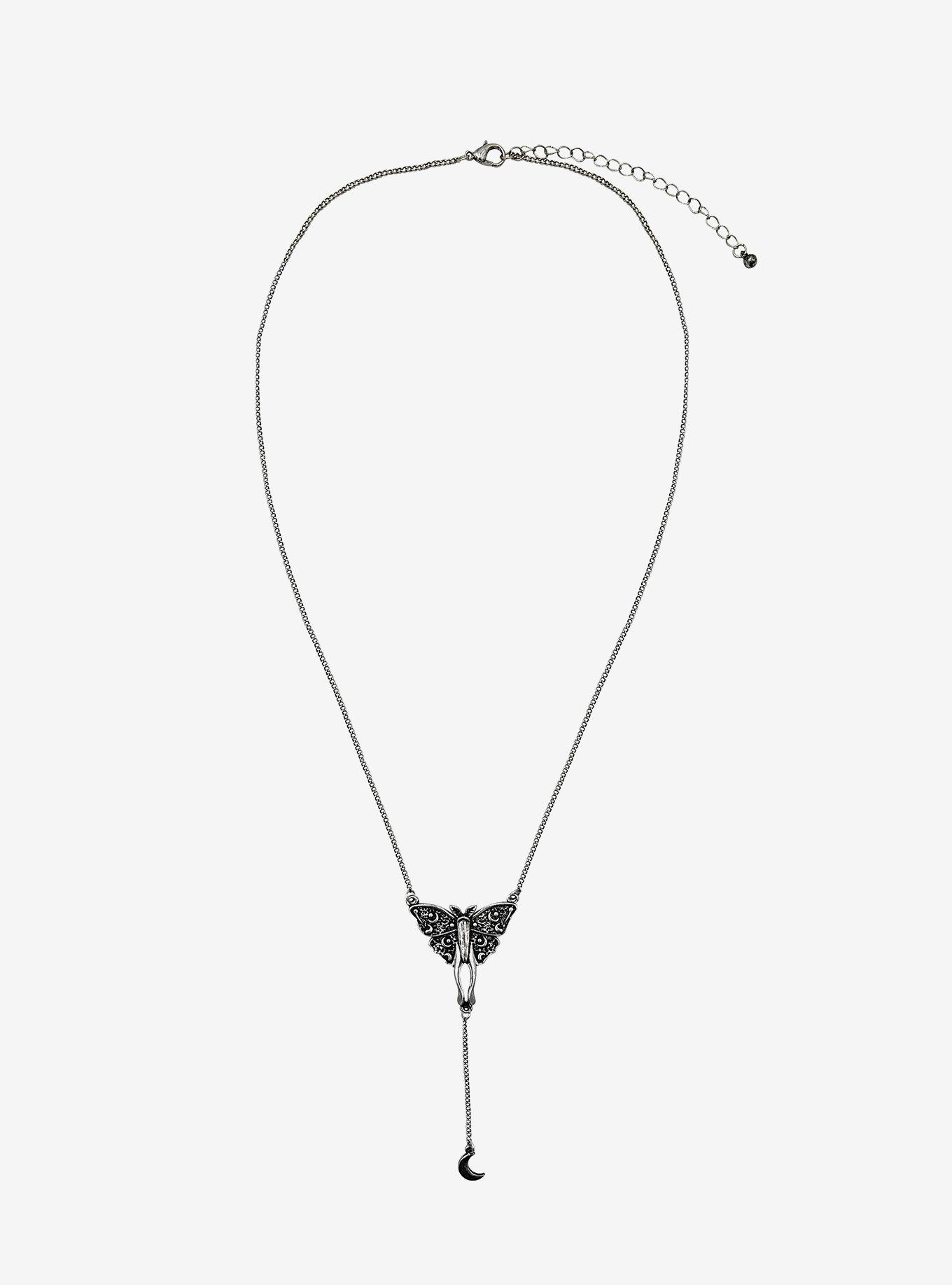 Thorn & Fable Lunar Moth Necklace, , hi-res