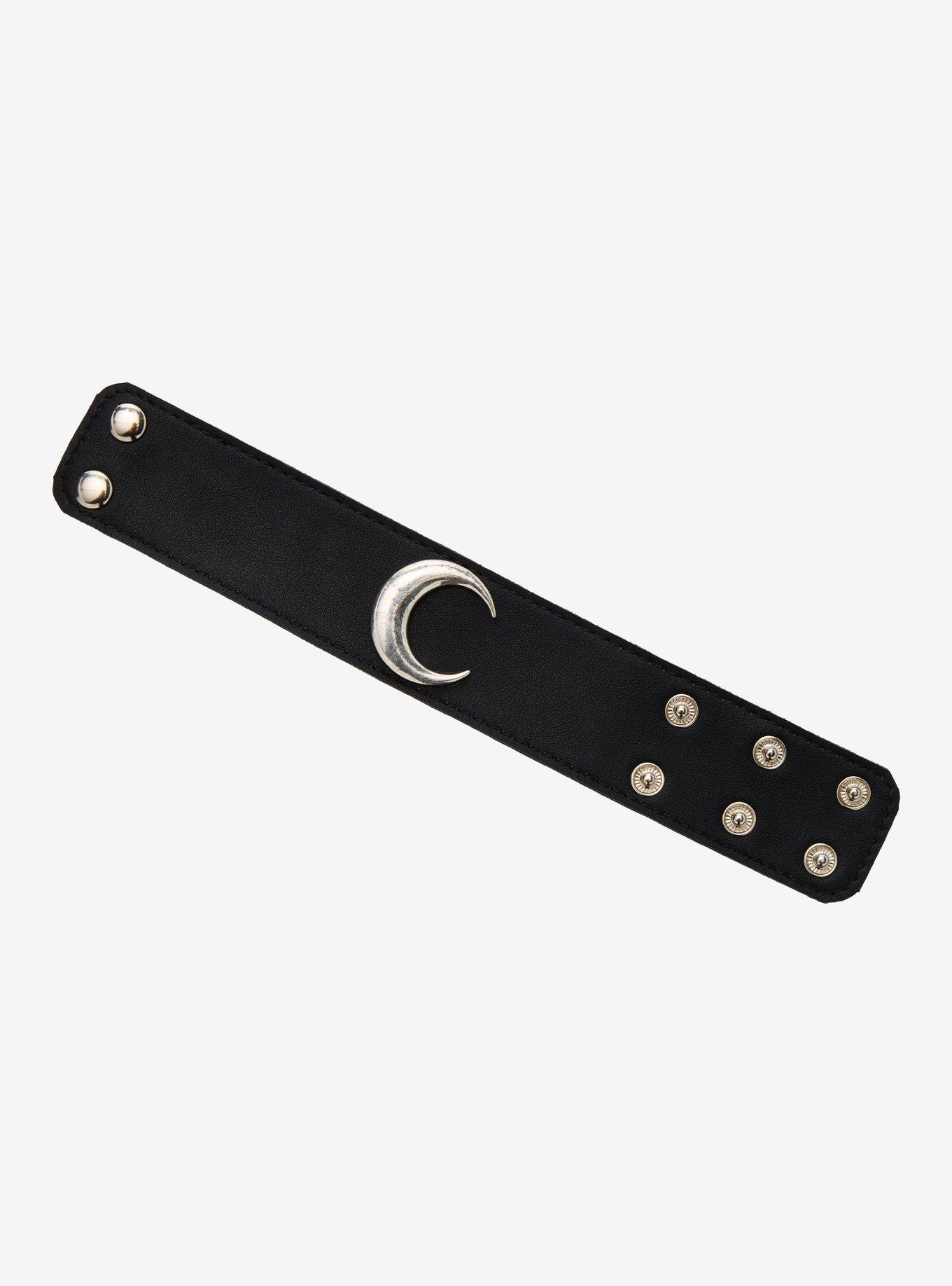 Thorn & Fable Crescent Moon Cuff Bracelet, , alternate