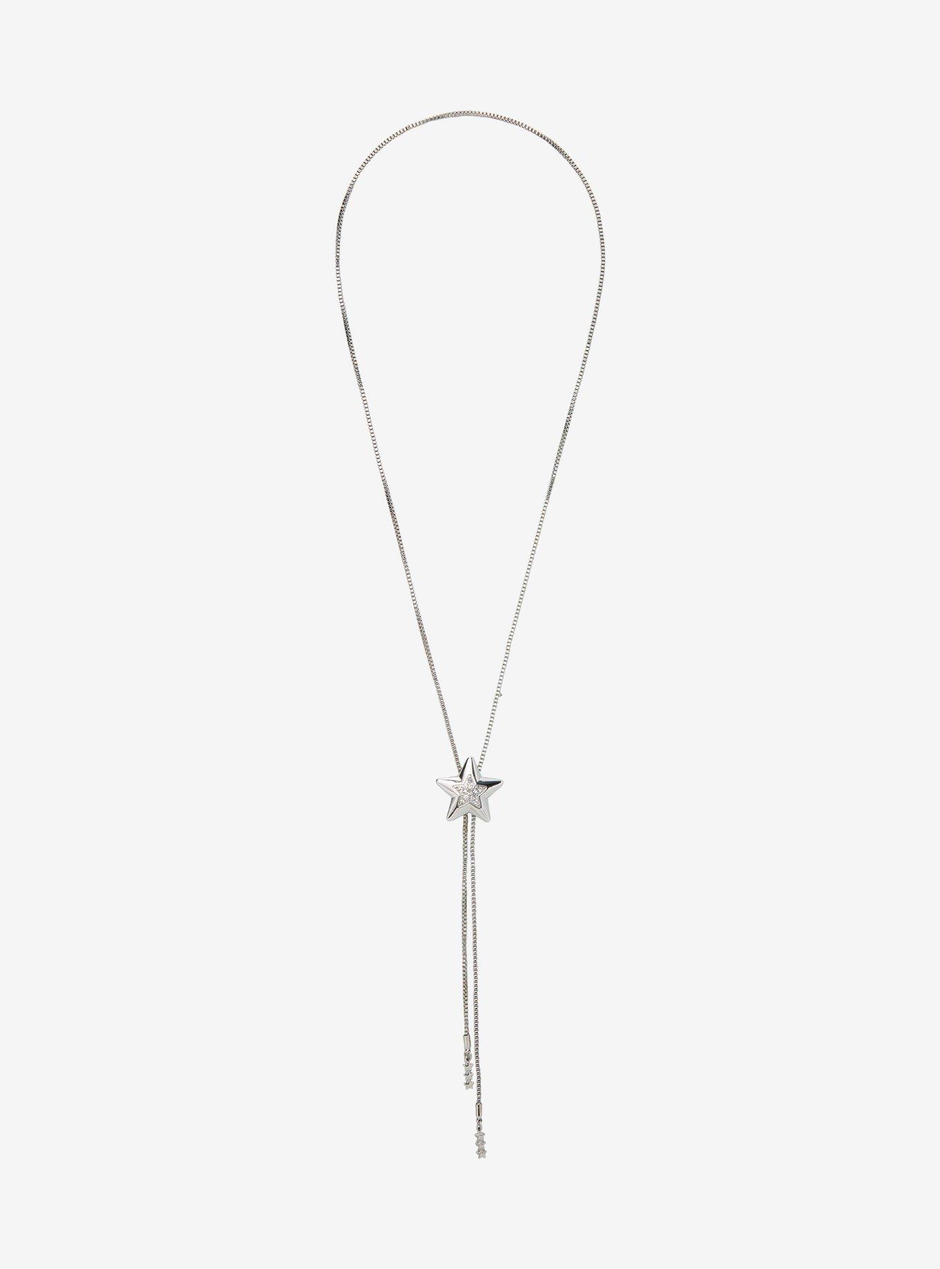 Social Collision Bling Star Bolo Tie Necklace, , hi-res