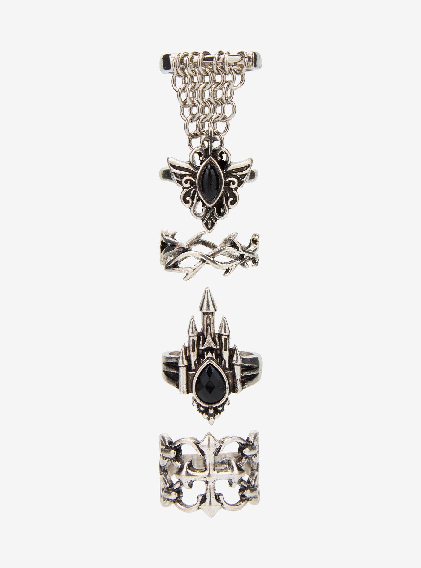 Medieval Castle Chain Ring Set, , hi-res