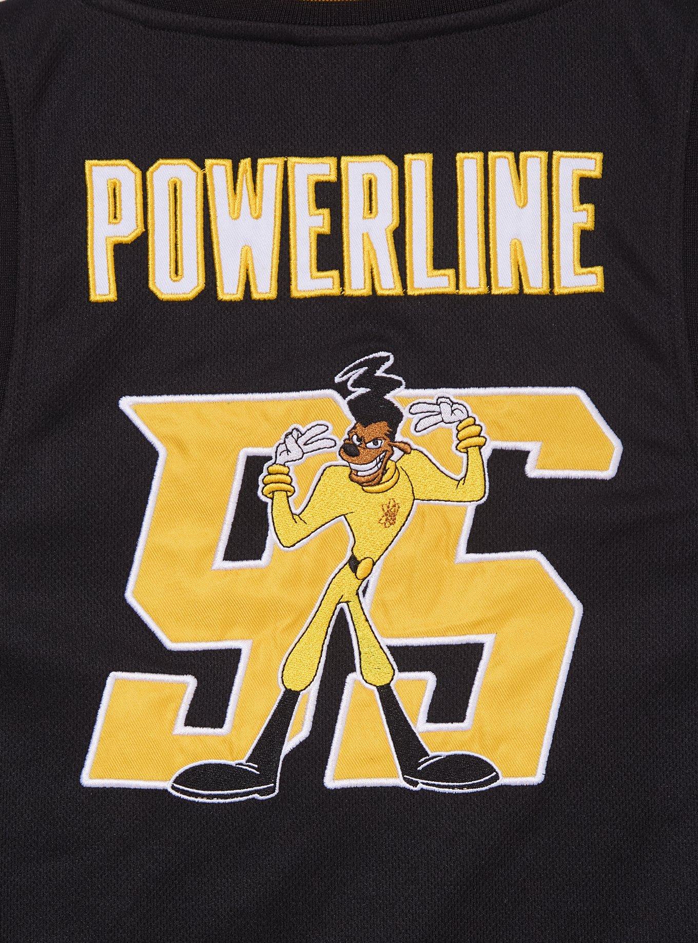 Disney A Goofy Movie Powerline Basketball Jersey &mdash; BoxLunch Exclusive, BLACK, alternate