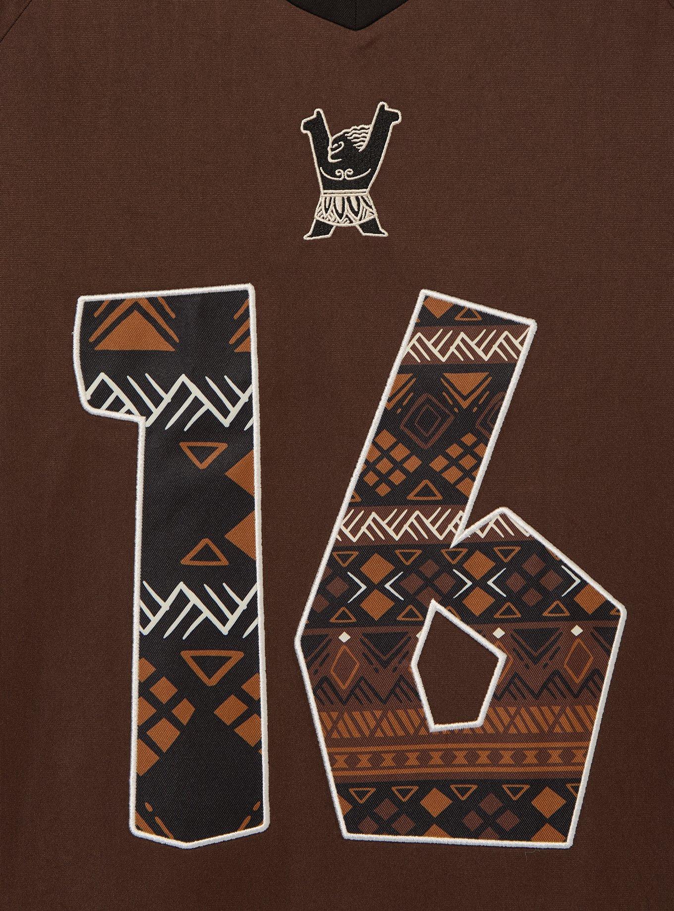 Disney Moana Maui Football Jersey - BoxLunch Exclusive, BROWN, alternate