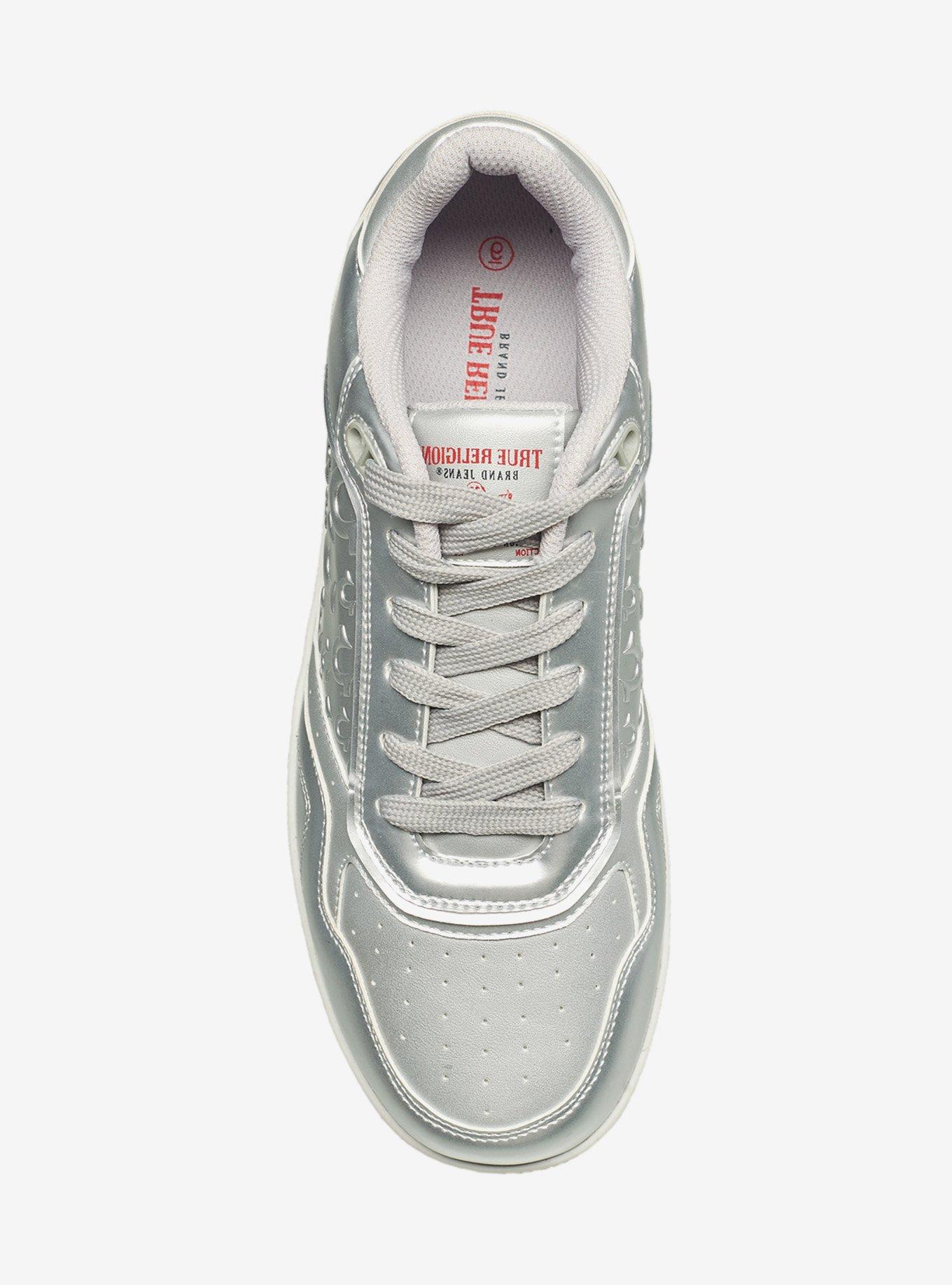 Jones Court Emboss Sneaker, SILVER, alternate