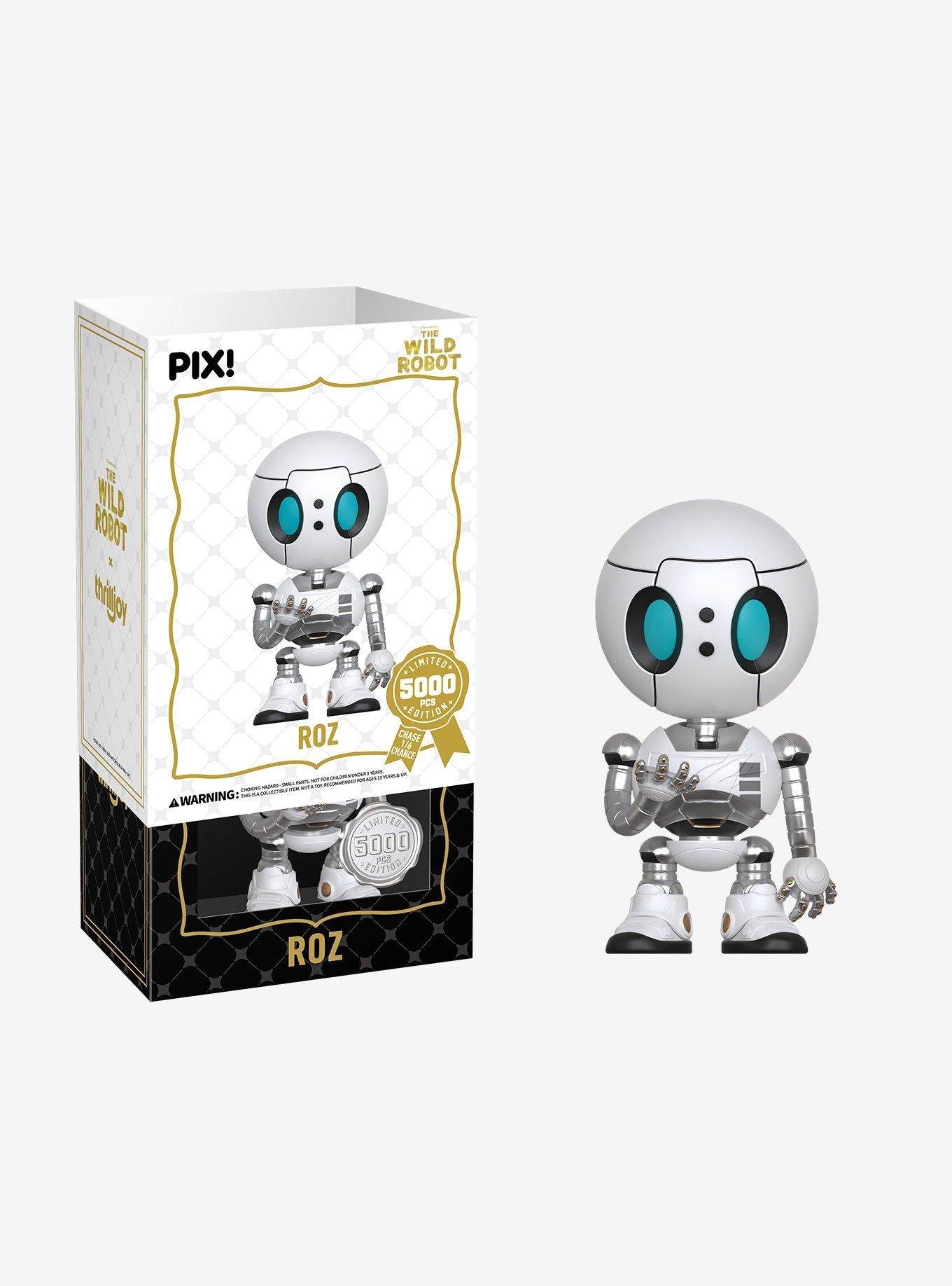 Thrilljoy The Wild Robot Pix! Roz Collectible Figure, , hi-res