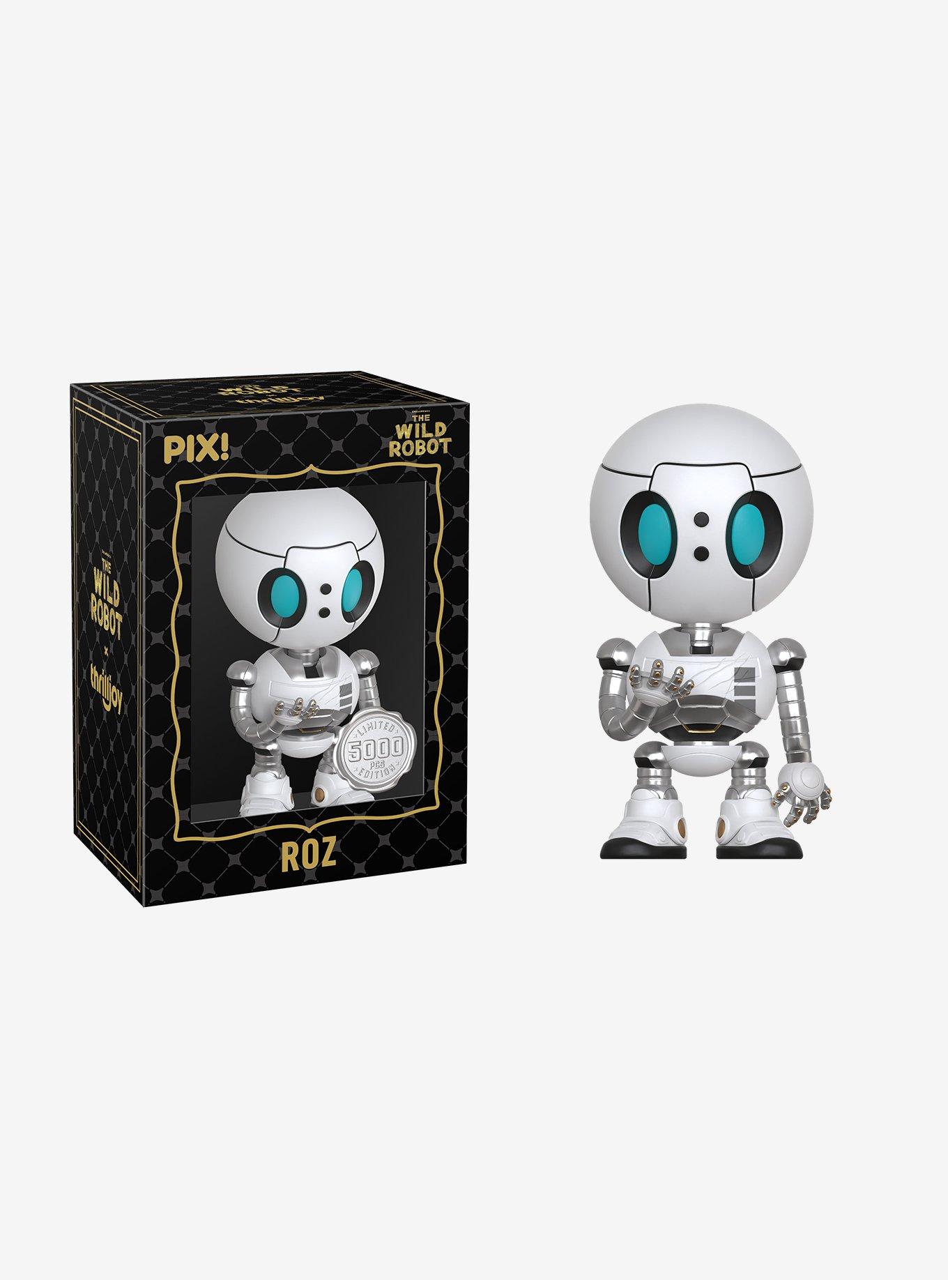 Thrilljoy The Wild Robot Pix! Roz Collectible Figure, , alternate