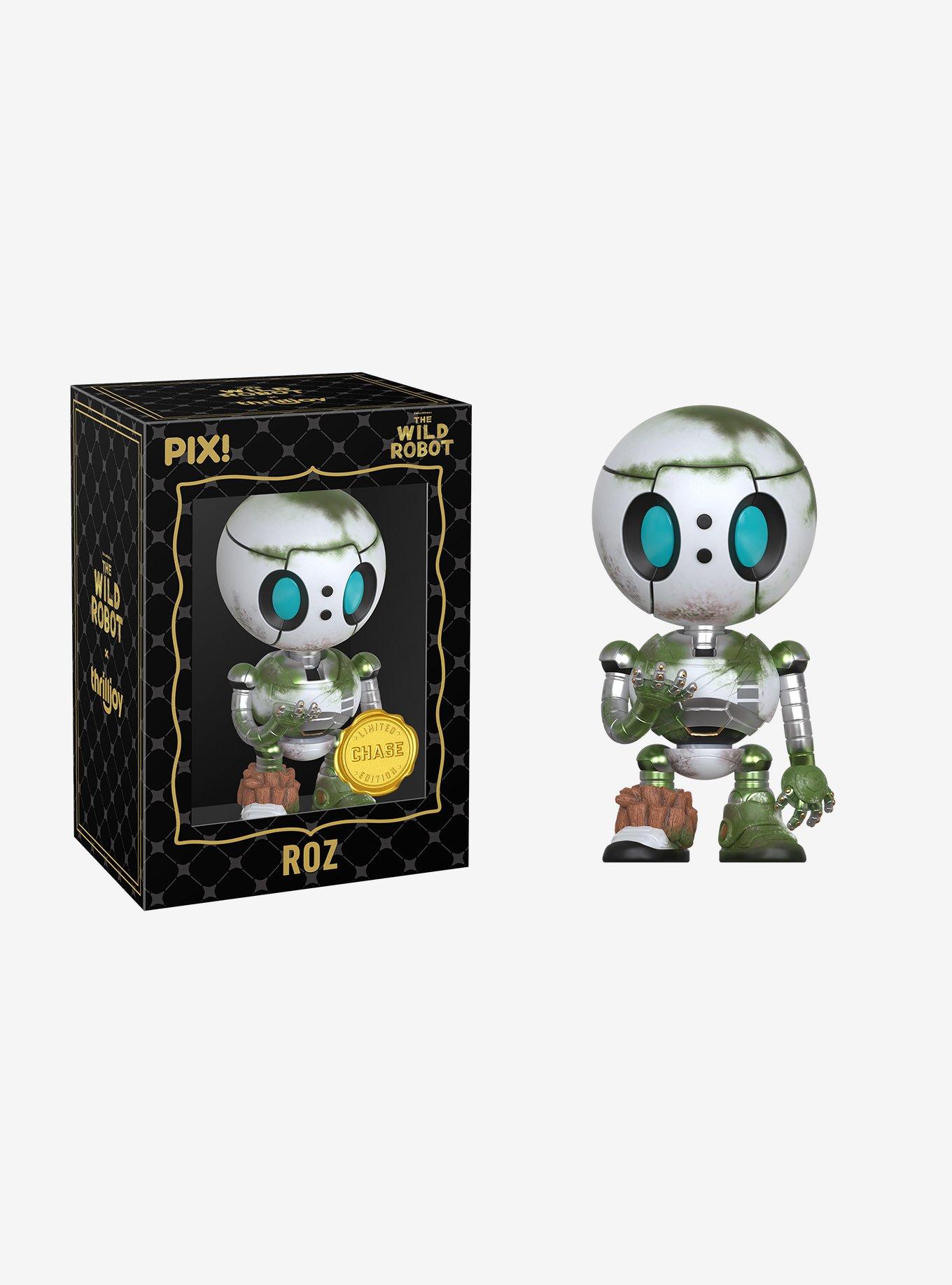 Thrilljoy The Wild Robot Pix! Roz Collectible Figure, , alternate